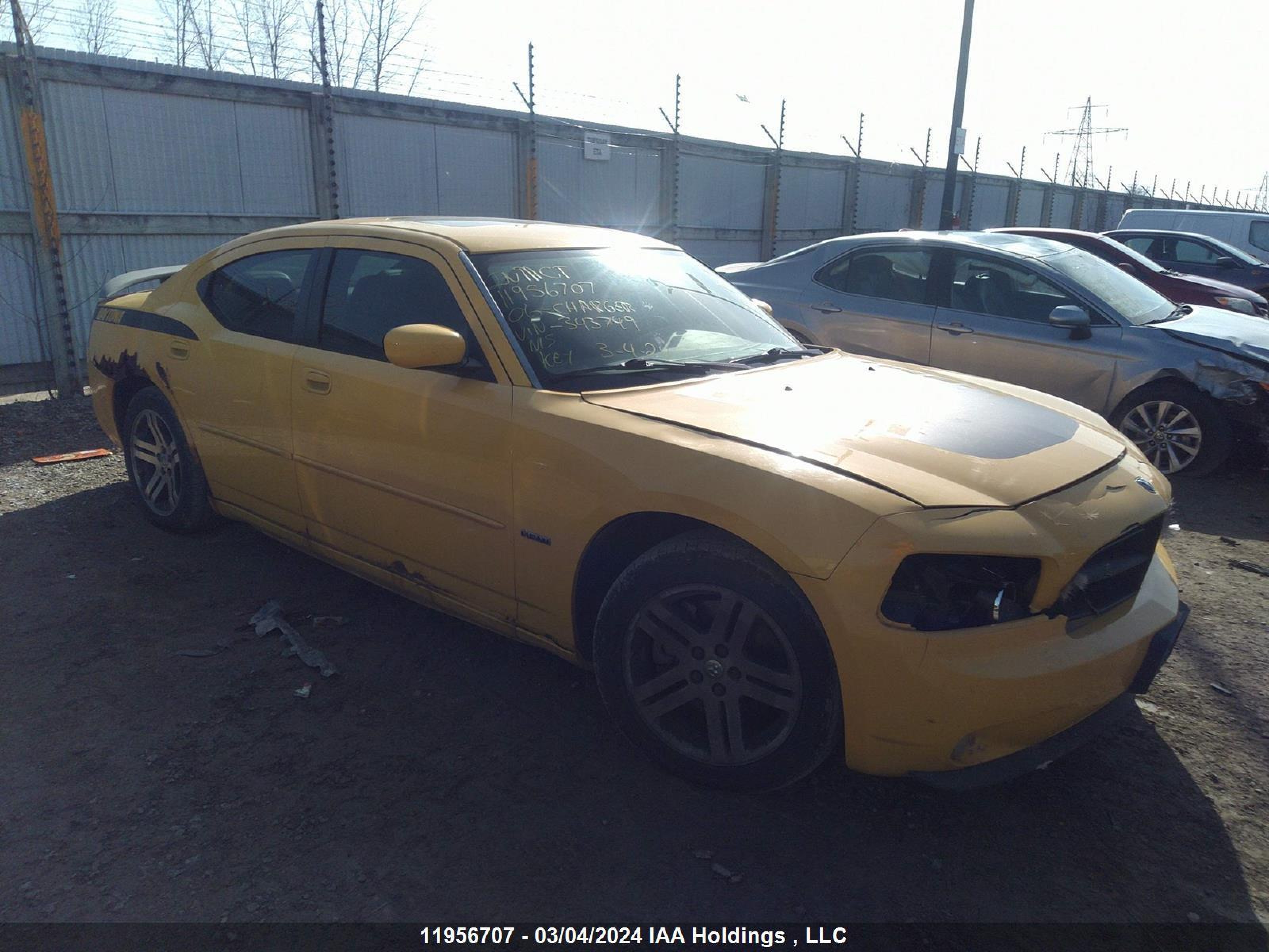 DODGE CHARGER 2006 2b3ka53h36h343749