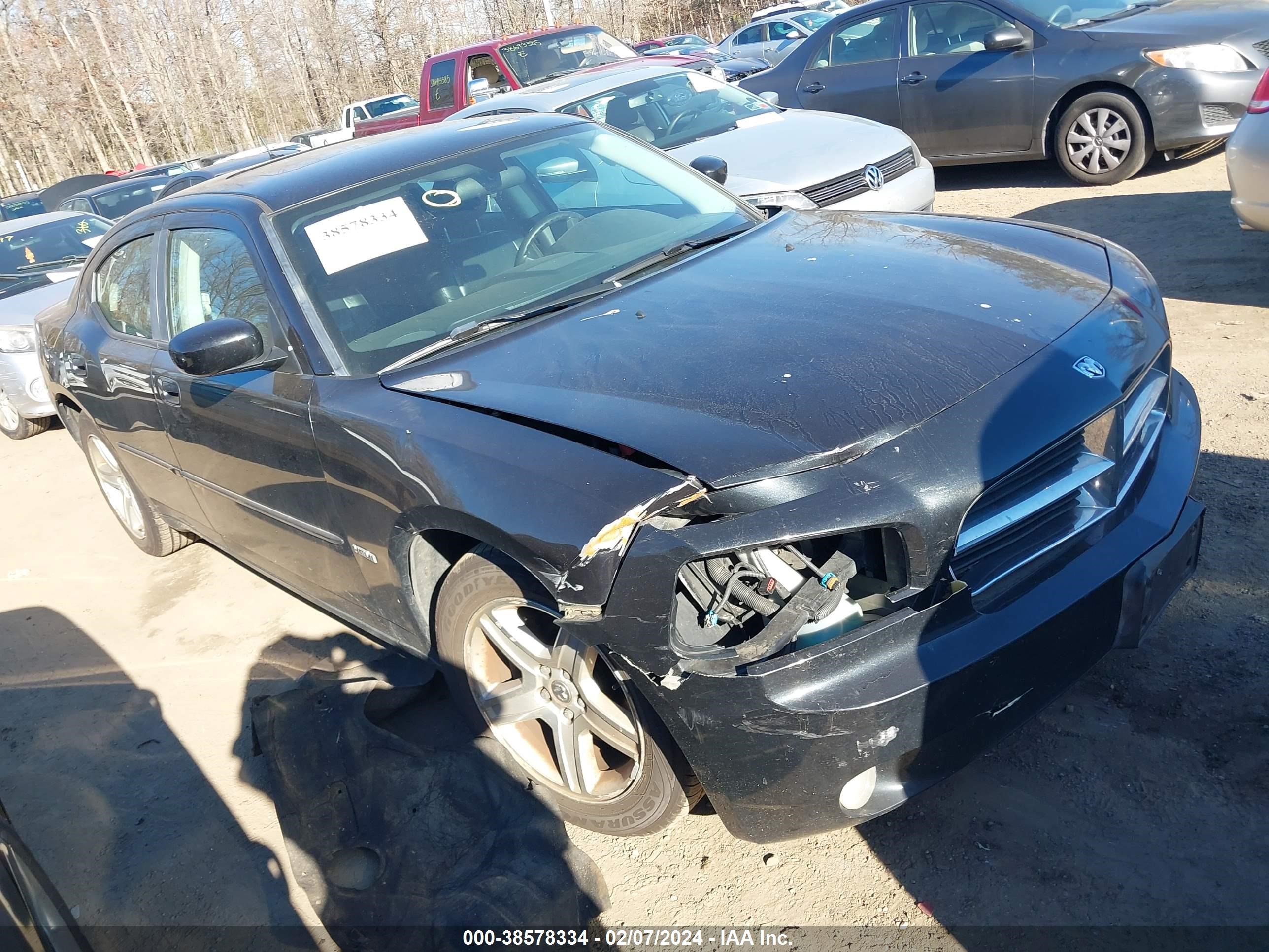 DODGE CHARGER 2008 2b3ka53h38h188400