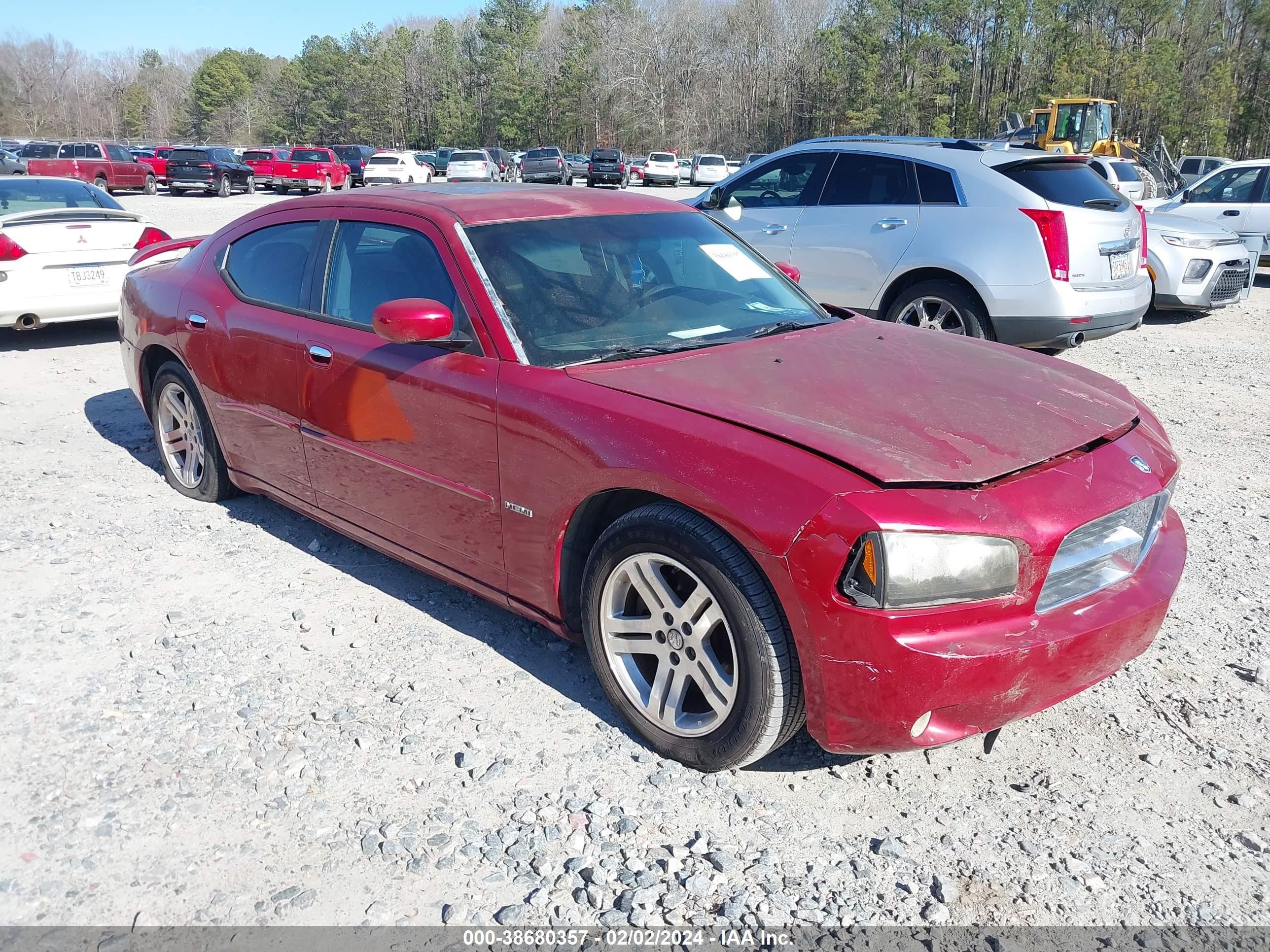 DODGE CHARGER 2007 2b3ka53h47h617154