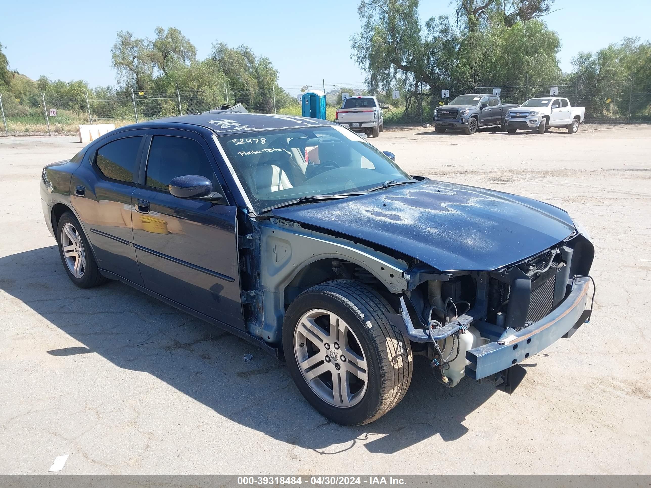 DODGE CHARGER 2006 2b3ka53h66h465425