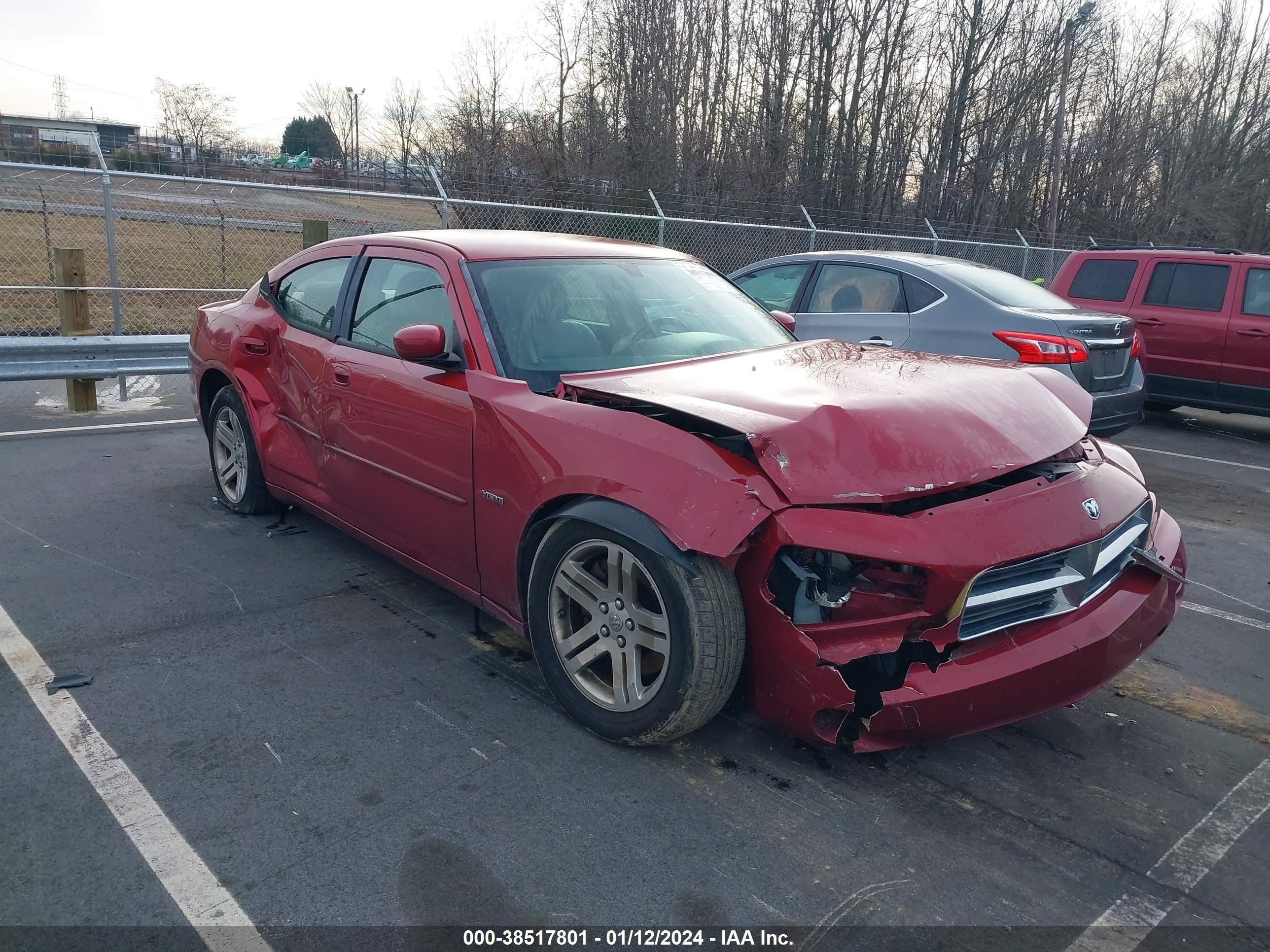 DODGE CHARGER 2006 2b3ka53h76h302850