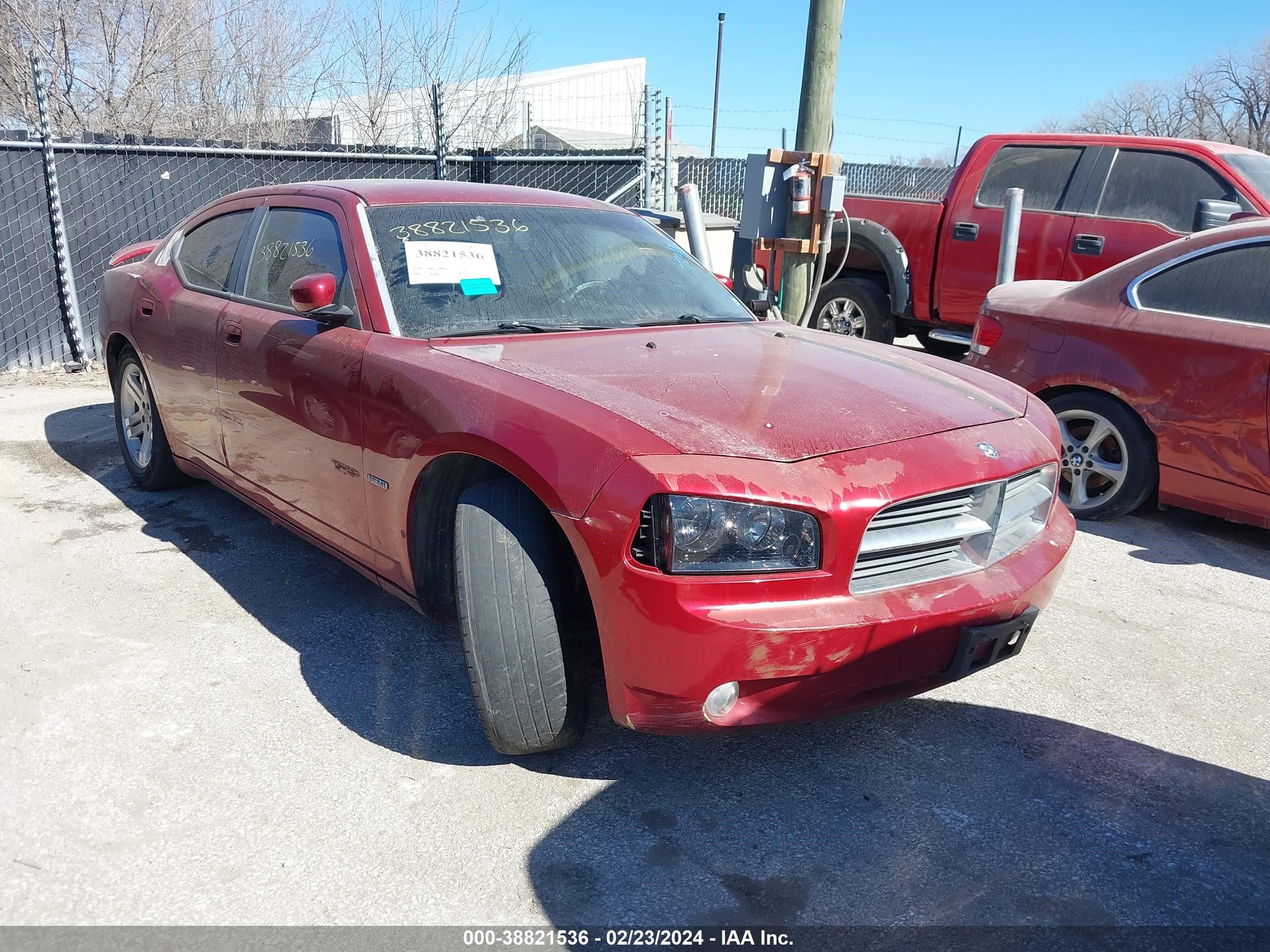 DODGE CHARGER 2006 2b3ka53h86h191869