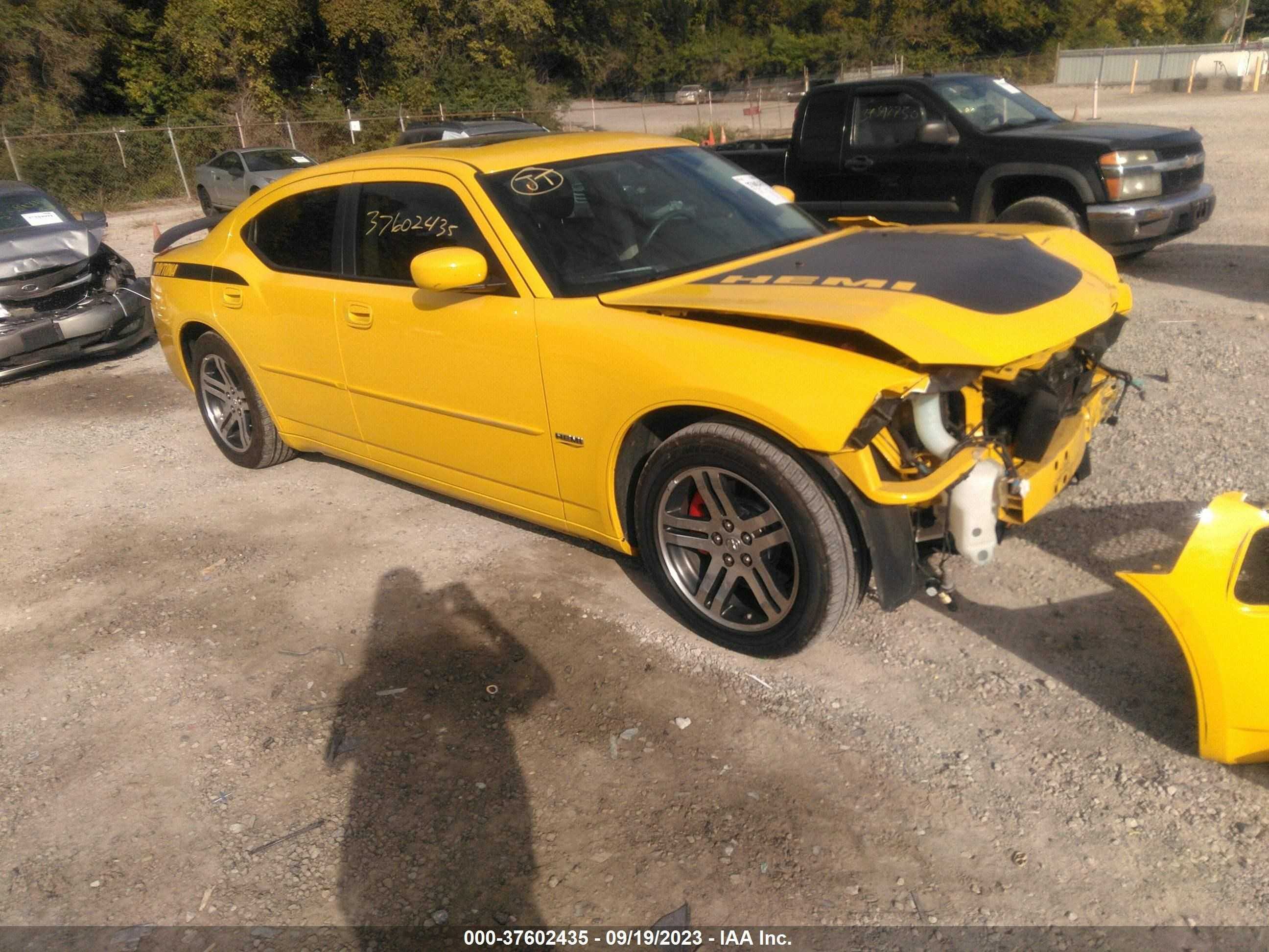 DODGE CHARGER 2006 2b3ka53hx6h374223