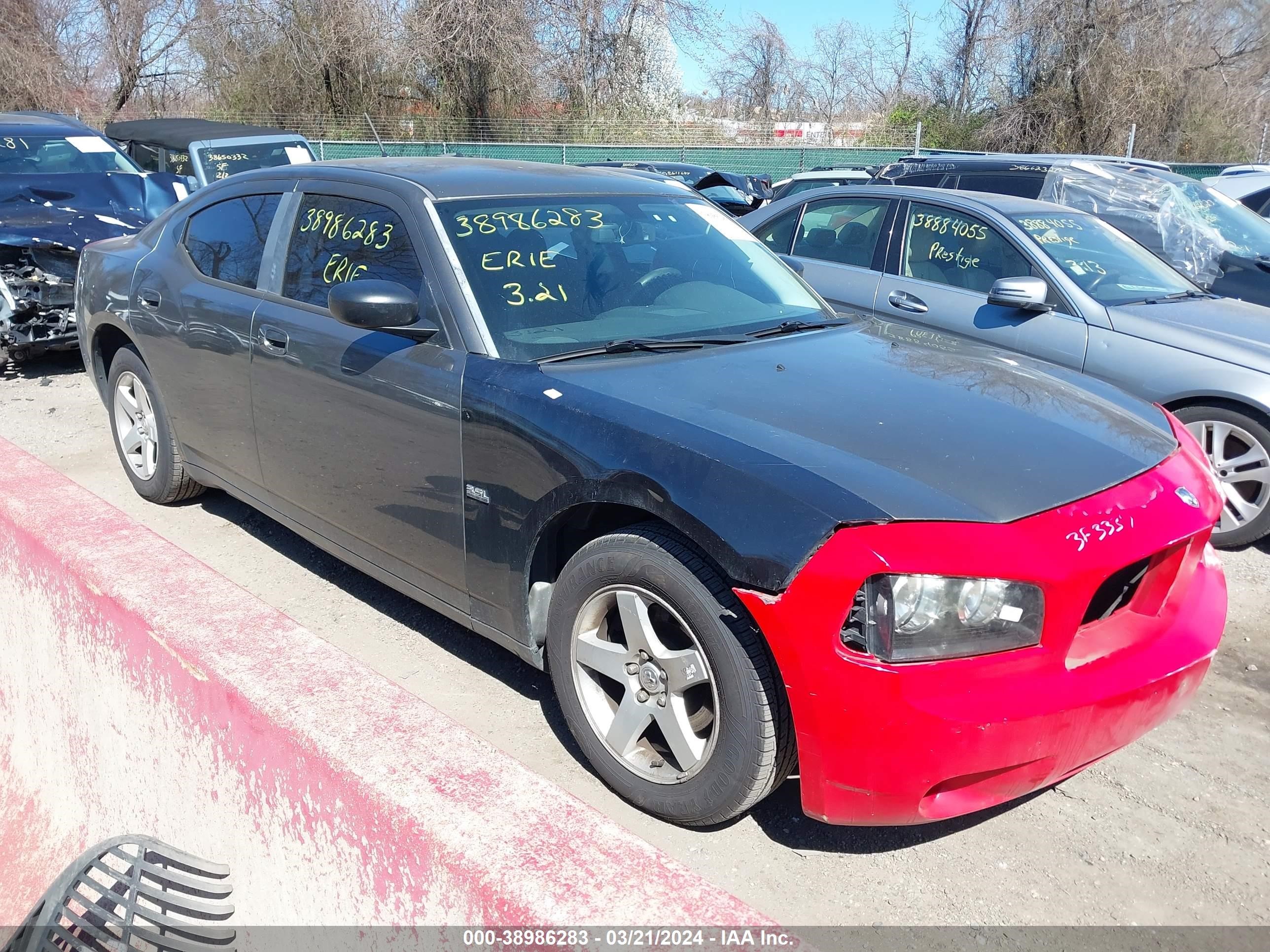 DODGE CHARGER 2008 2b3la43g48h325866