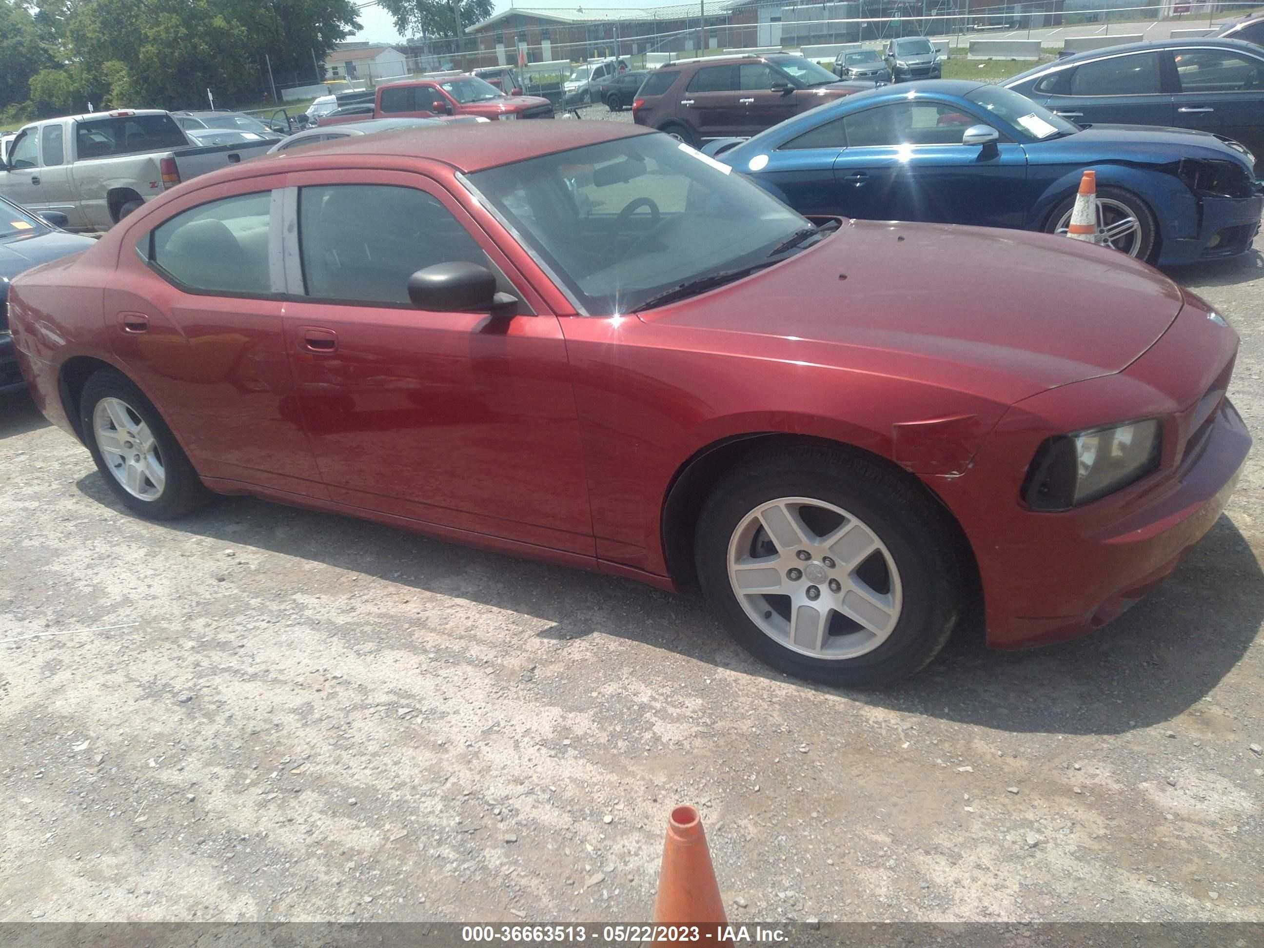 DODGE CHARGER 2007 2b3la43r07h628319