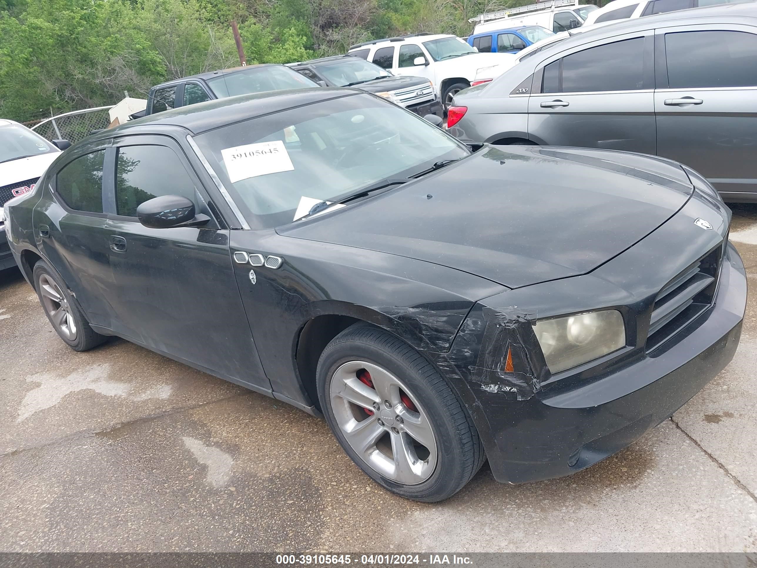 DODGE CHARGER 2008 2b3la43r98h213338