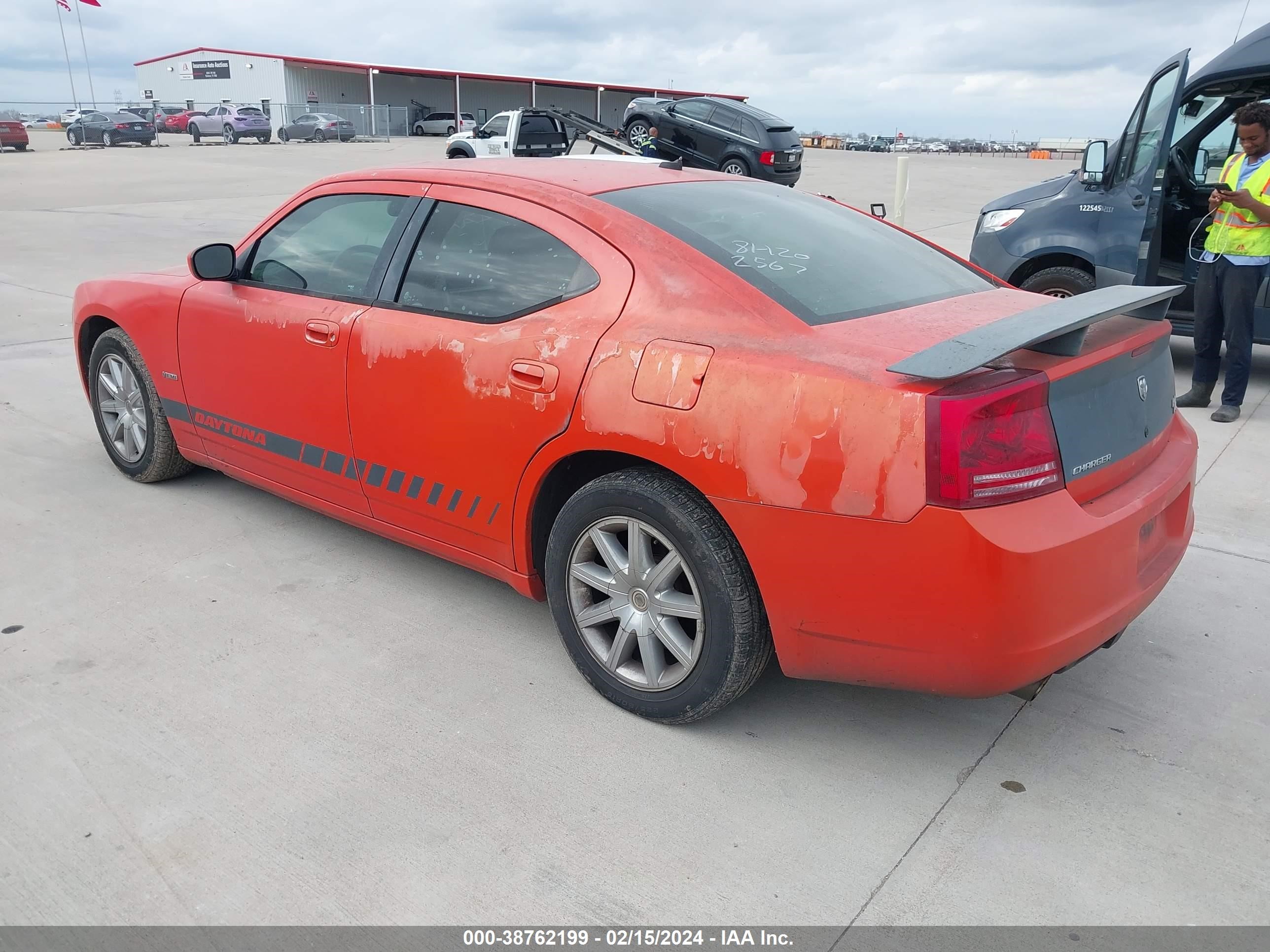 DODGE CHARGER 2008 2b3la53h48h202597