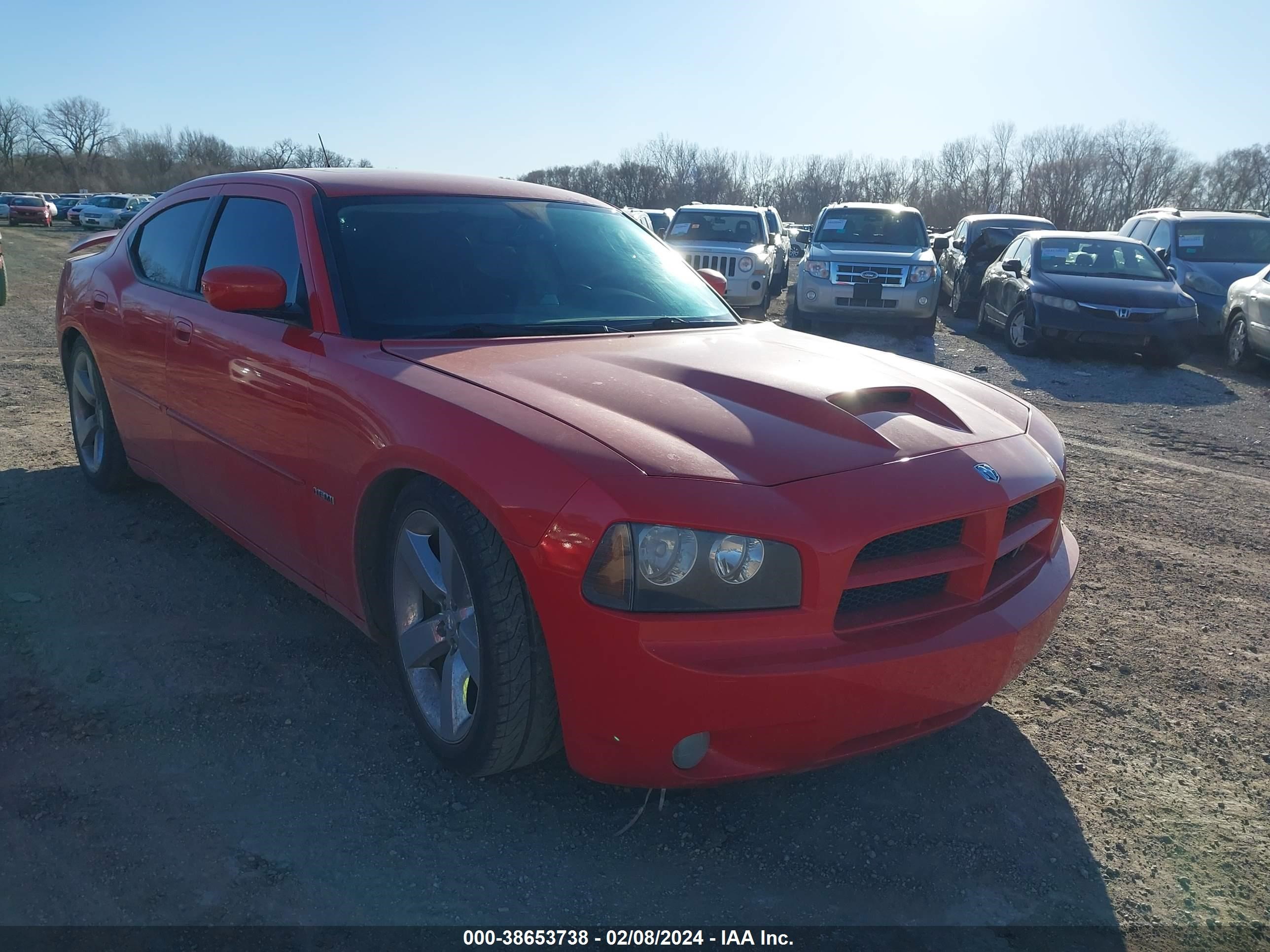 DODGE CHARGER 2008 2b3la53h68h156383