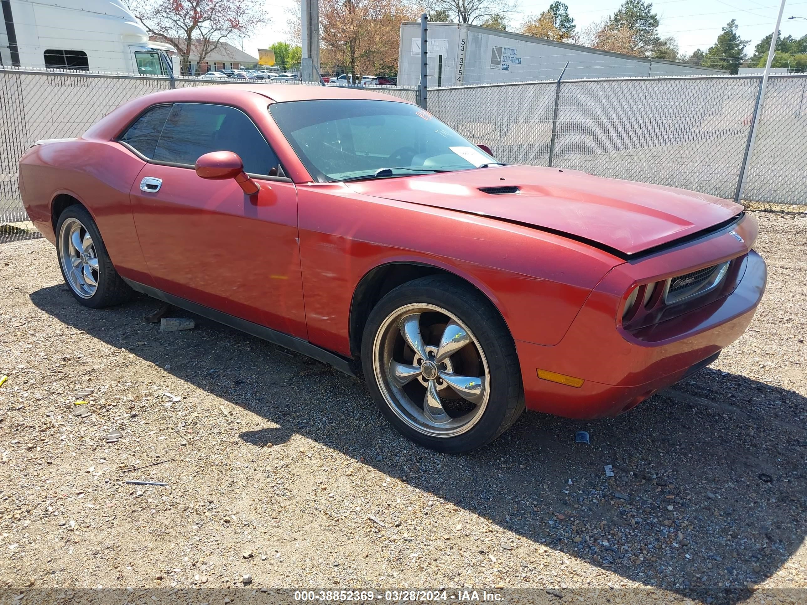 DODGE CHALLENGER 2009 2b3lj44v29h522730