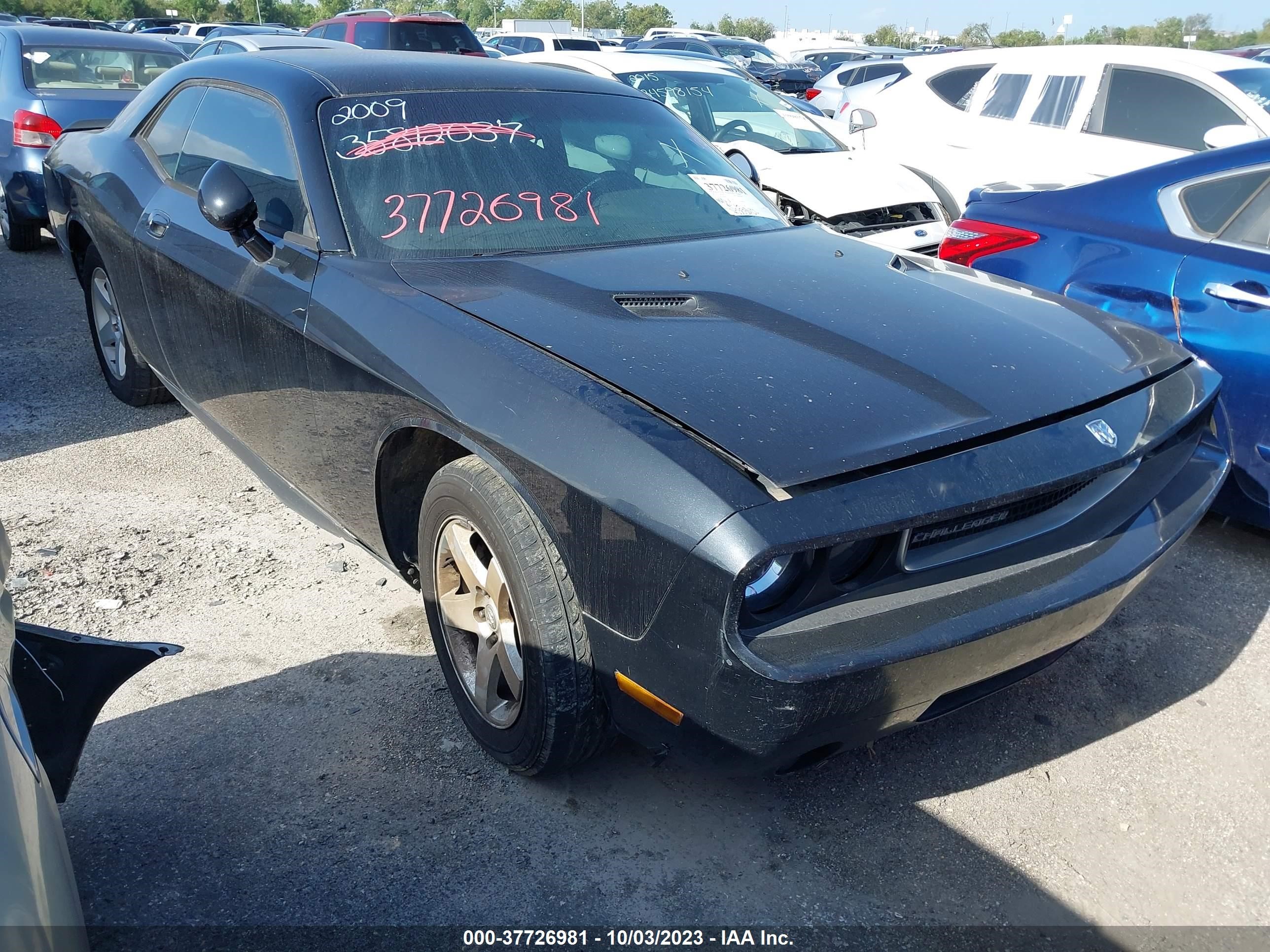 DODGE CHALLENGER 2009 2b3lj44v39h588722