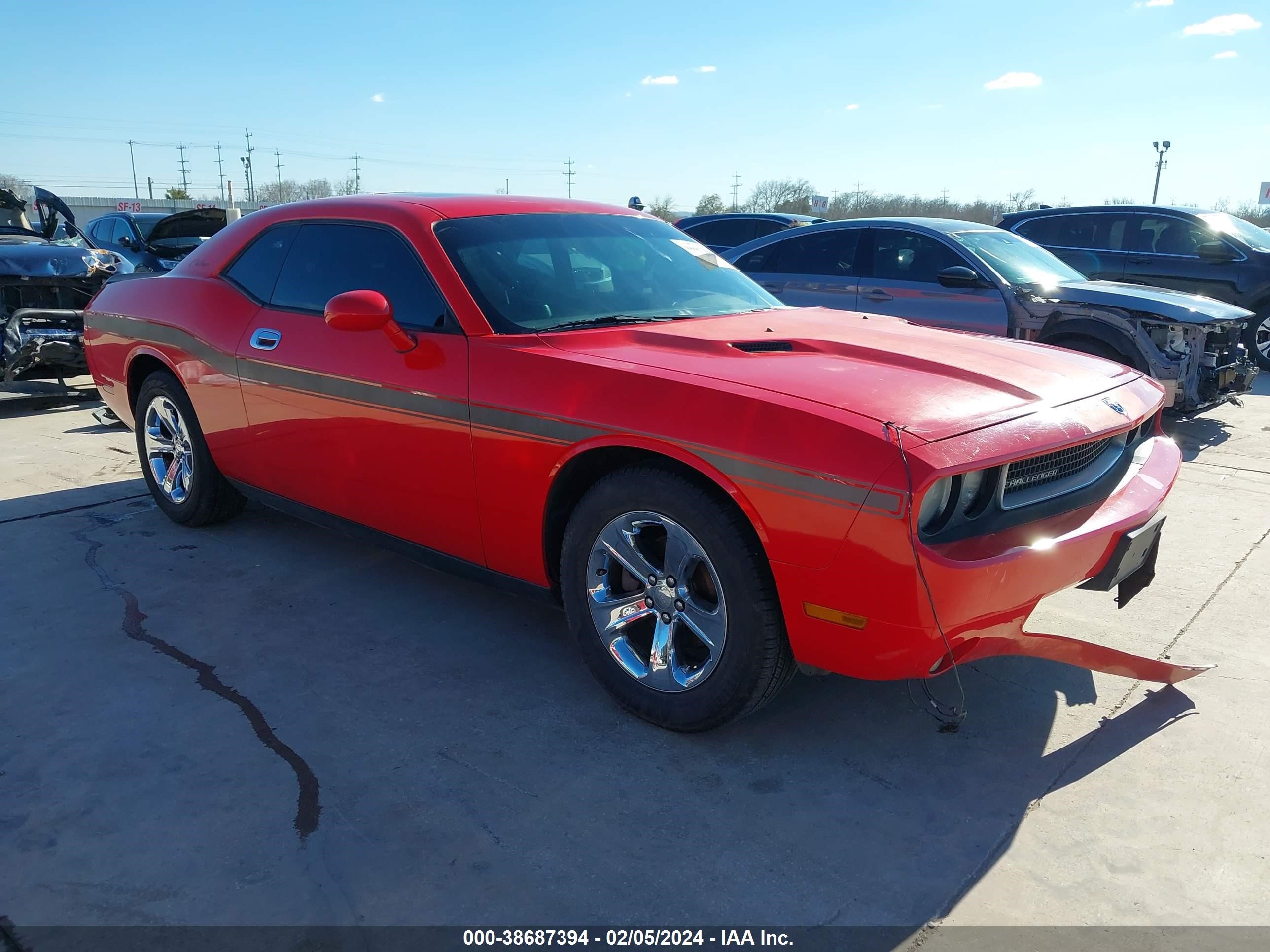 DODGE CHALLENGER 2009 2b3lj44v49h527329