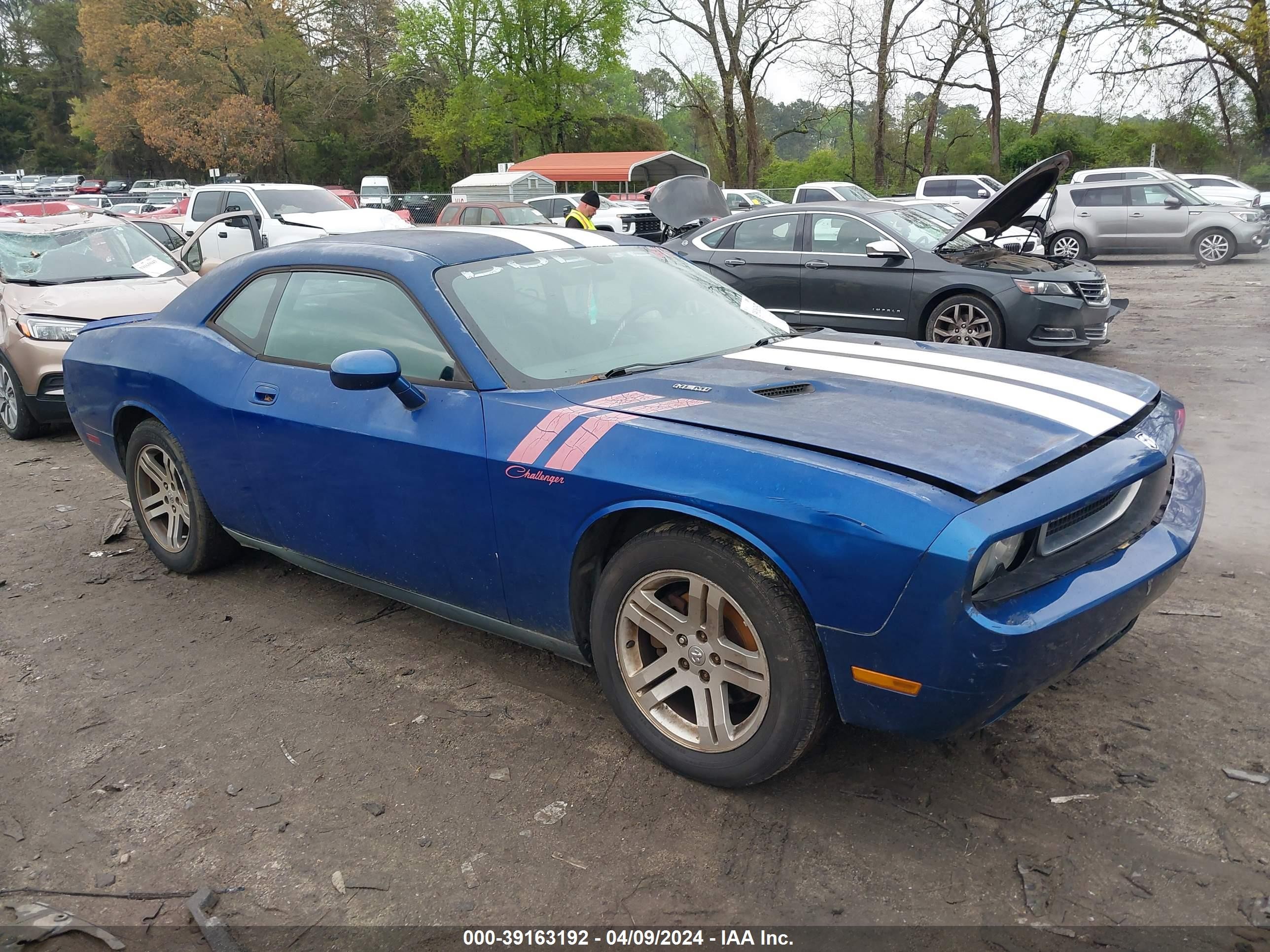 DODGE CHALLENGER 2009 2b3lj44vx9h563462