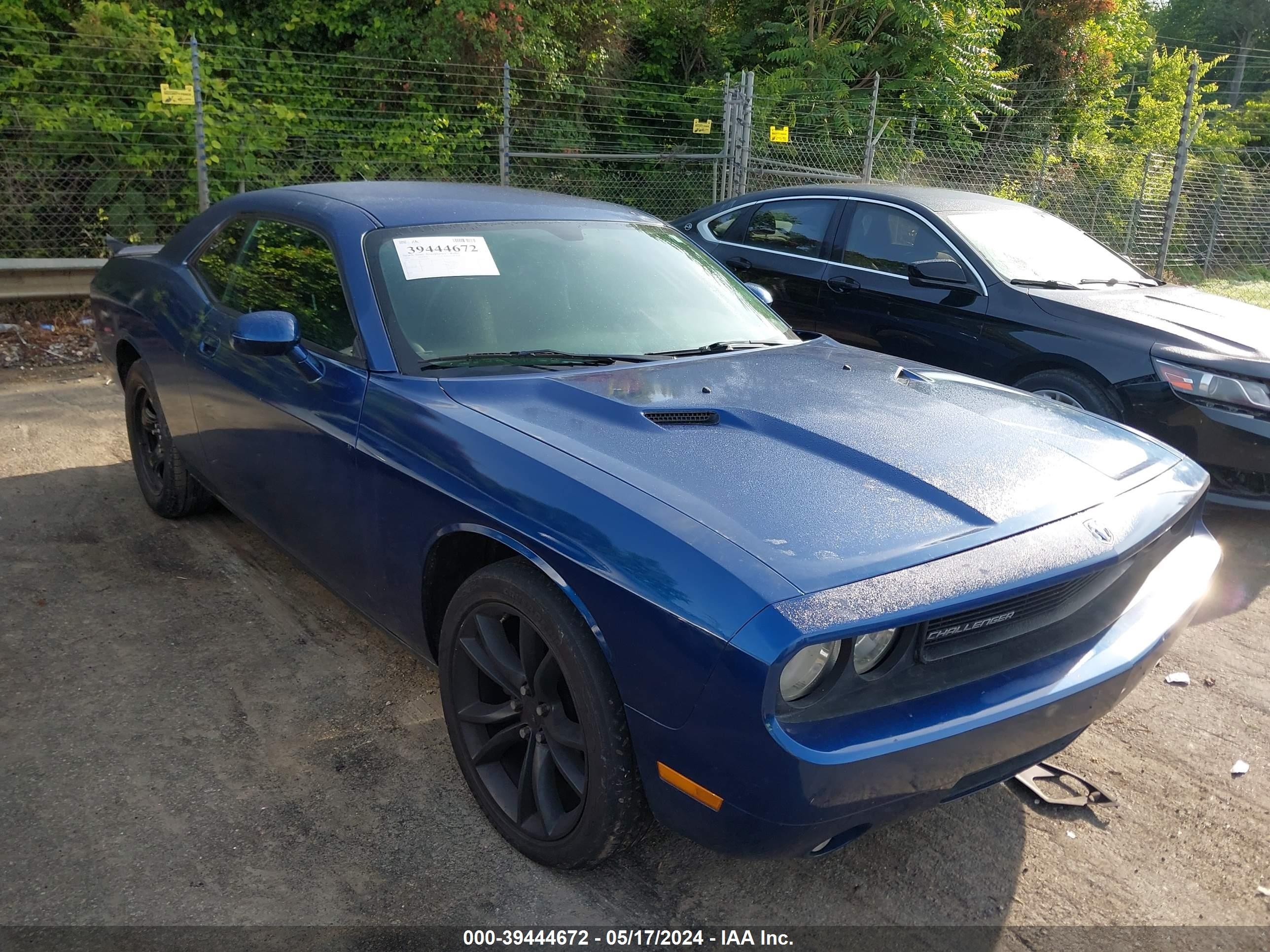 DODGE CHALLENGER 2009 2b3lj44vx9h621070