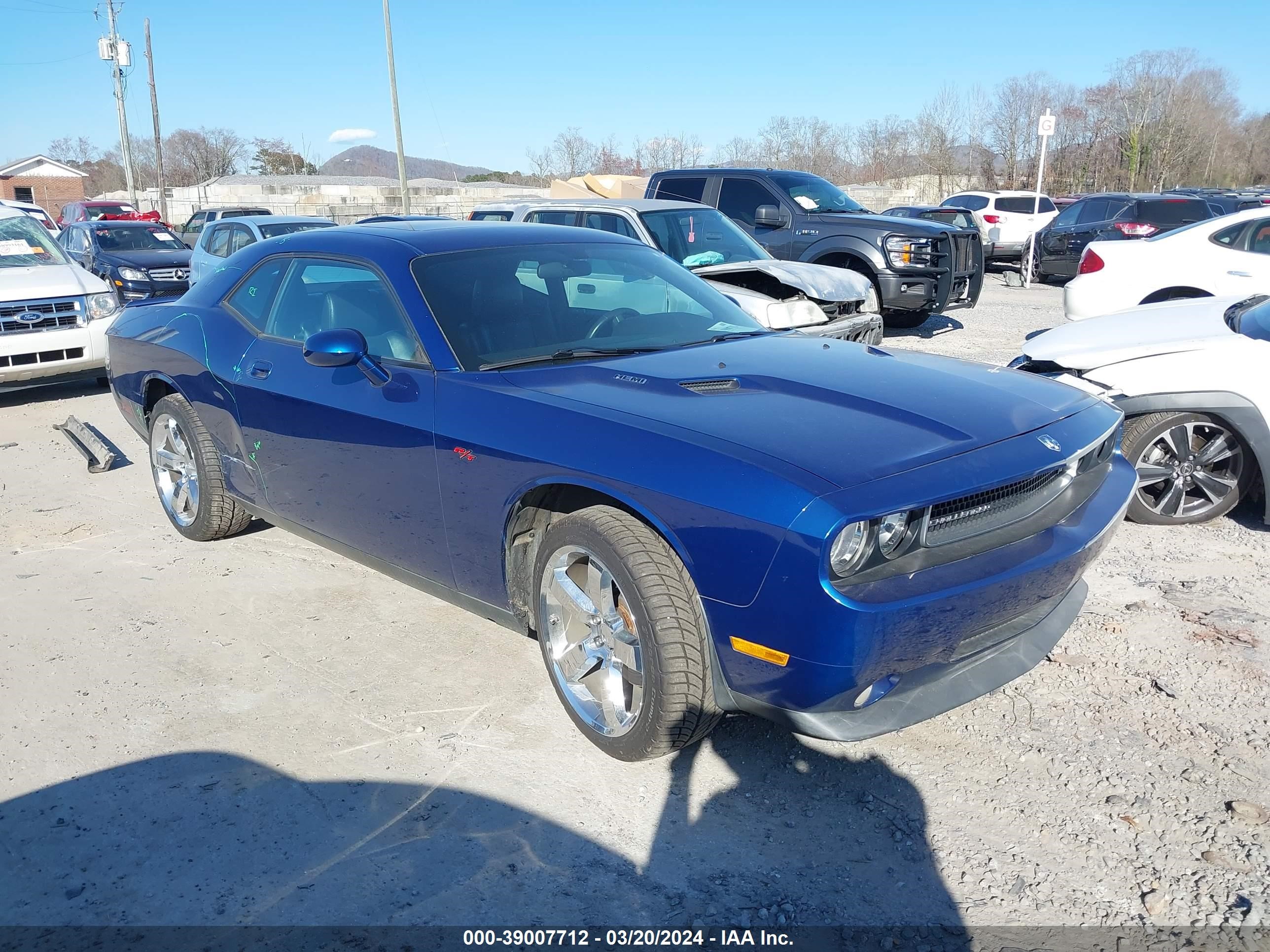 DODGE CHALLENGER 2009 2b3lj54t29h572239