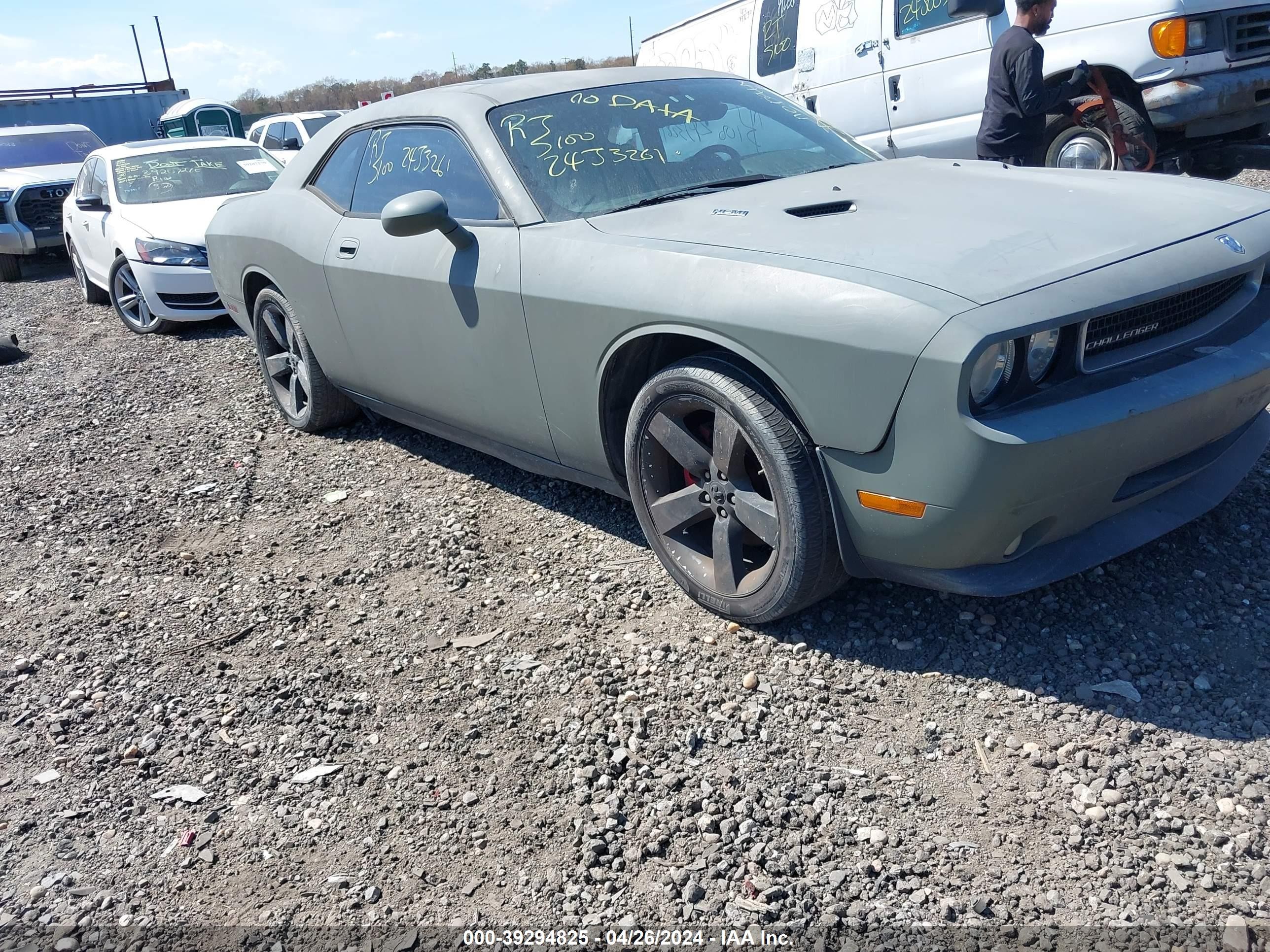 DODGE CHALLENGER 2009 2b3lj54tx9h511348