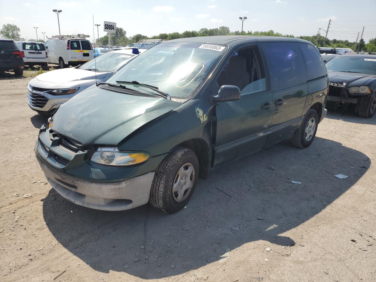 DODGE CARAVAN 1999 2b4fp25b4xr249586