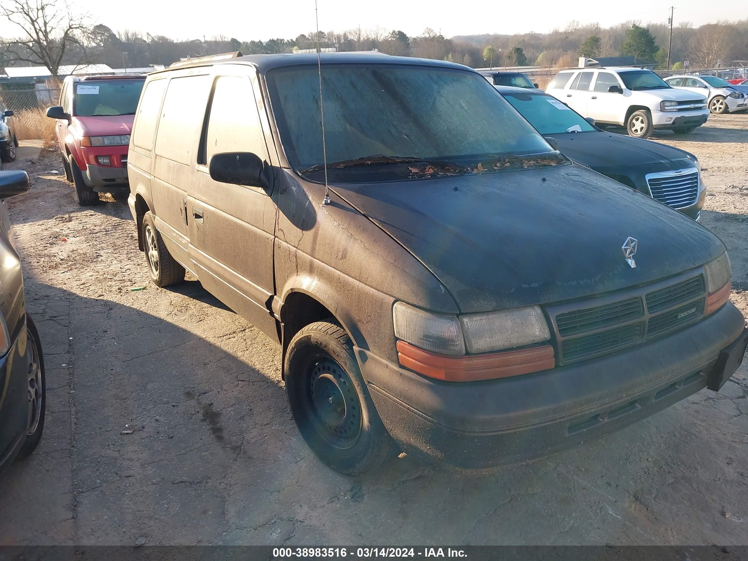 DODGE CARAVAN 1995 2b4gh2530sr126984