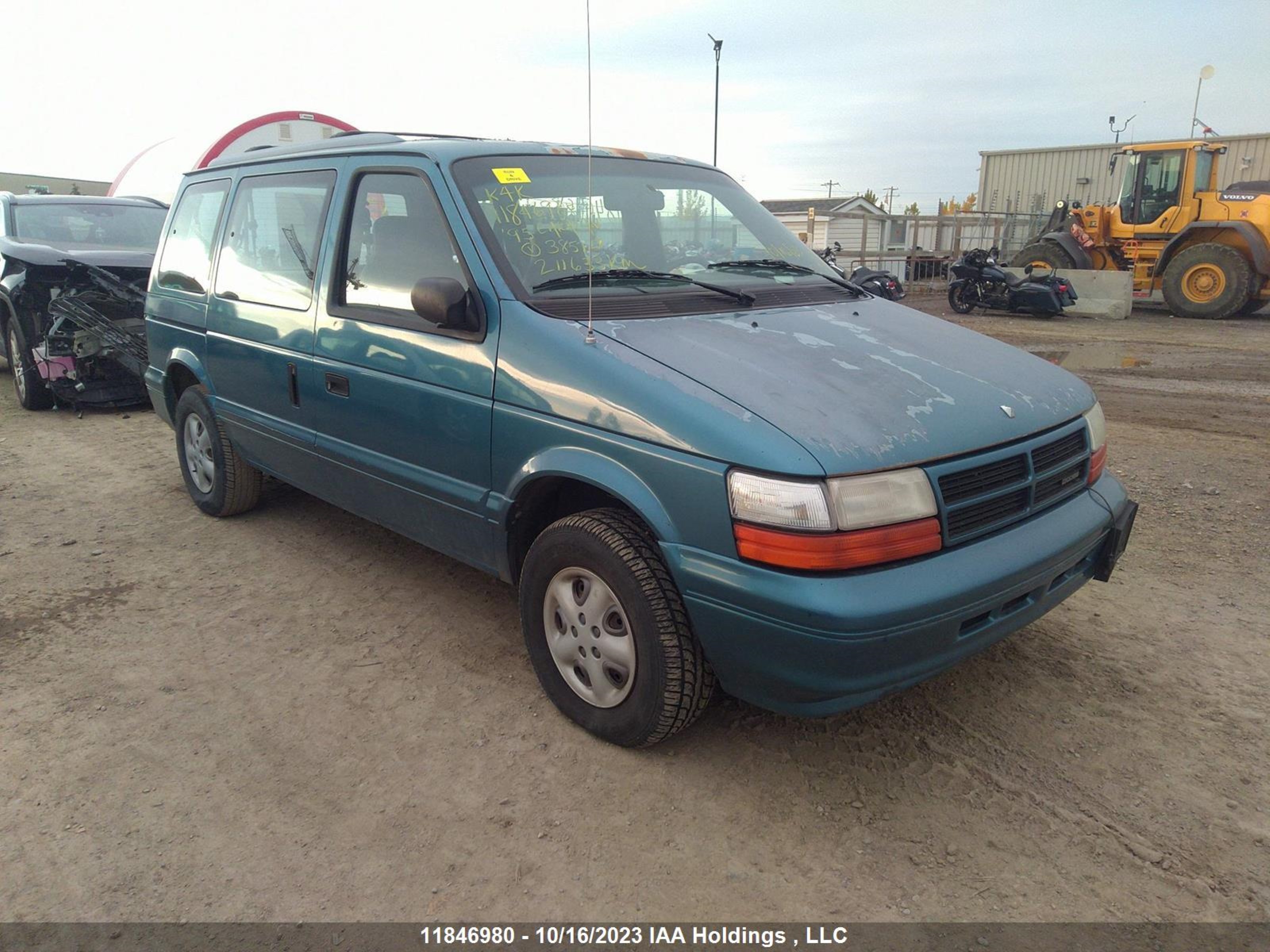 DODGE CARAVAN 1995 2b4gh2533sr385727