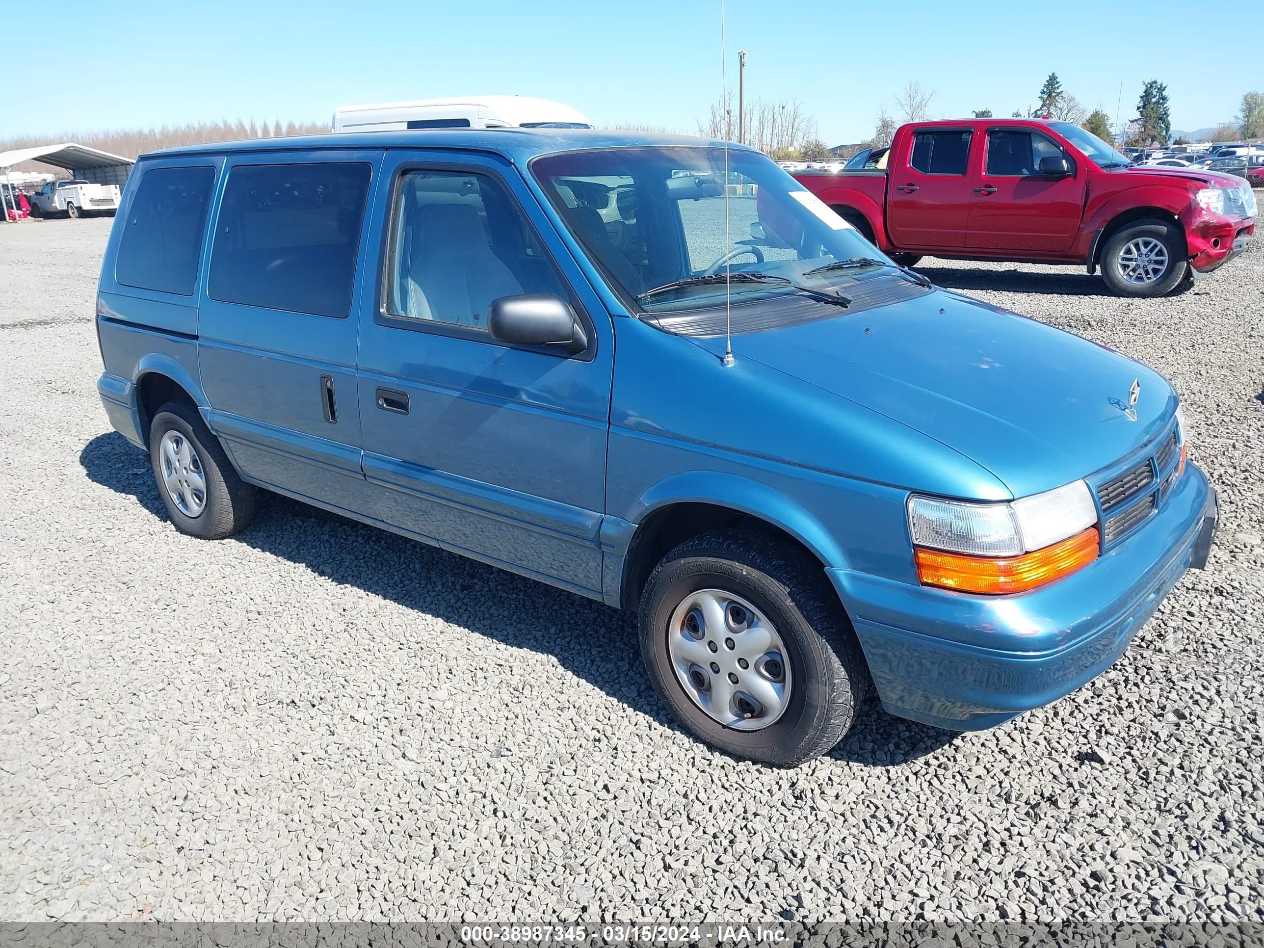 DODGE CARAVAN 1995 2b4gh2536sr338515