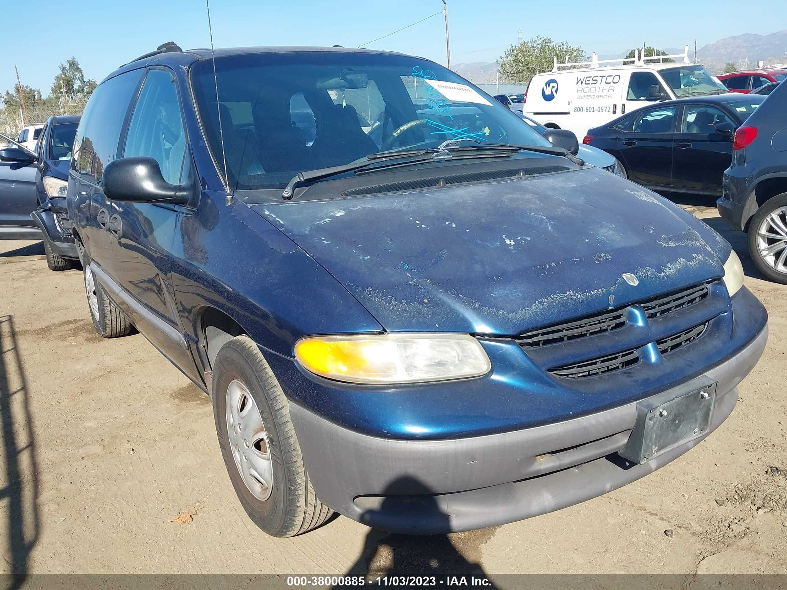 DODGE CARAVAN 2000 2b4gp25r0yr611223