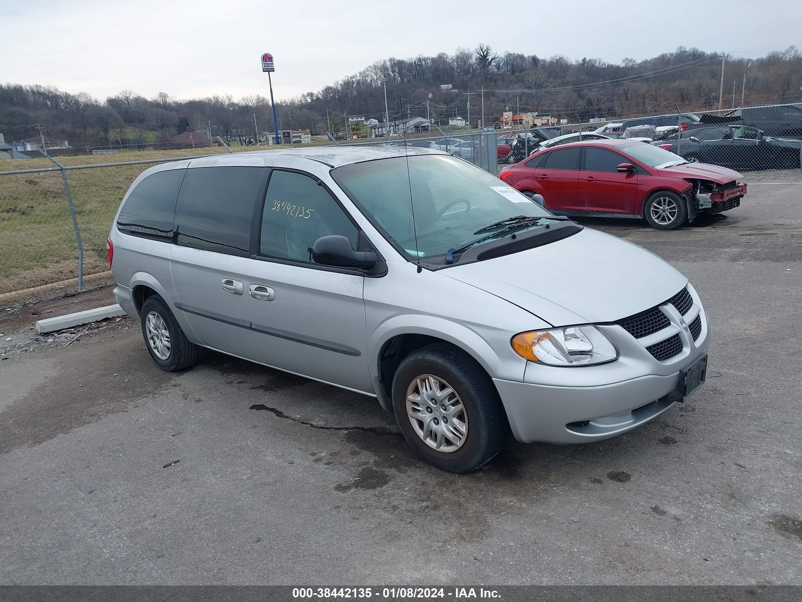 DODGE CARAVAN 2002 2b4gp44342r727427