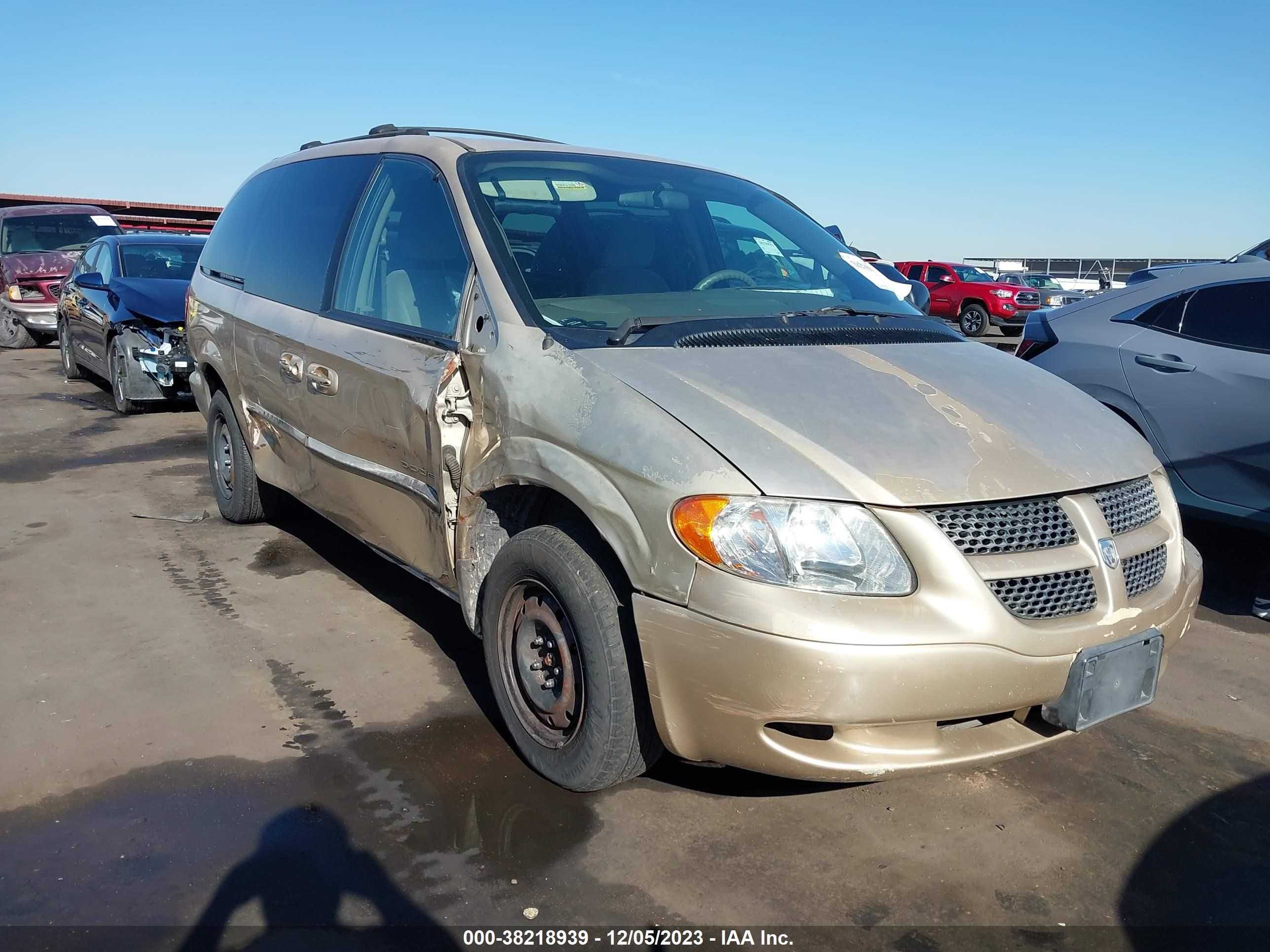 DODGE CARAVAN 2001 2b4gp44381r327529