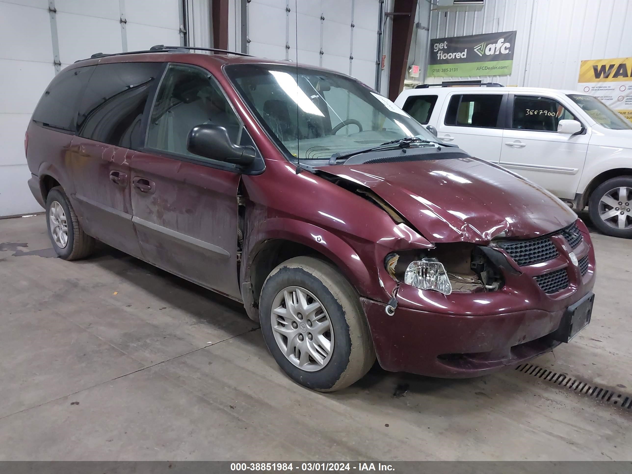 DODGE CARAVAN 2002 2b4gp443x2r572687