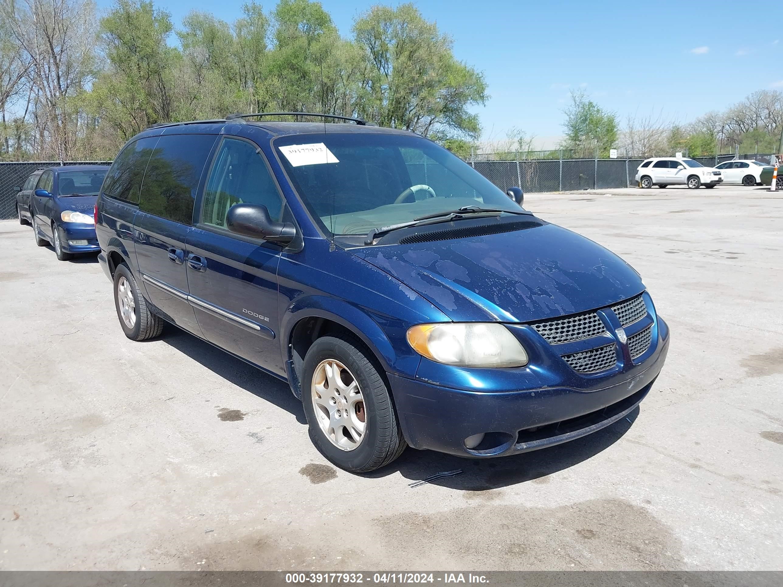 DODGE CARAVAN 2001 2b4gp54g91r169503