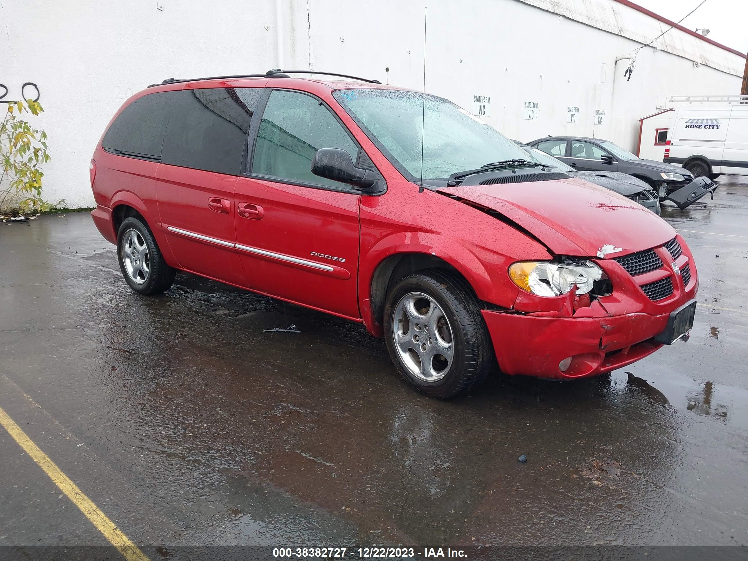 DODGE CARAVAN 2001 2b4gp54l81r165732