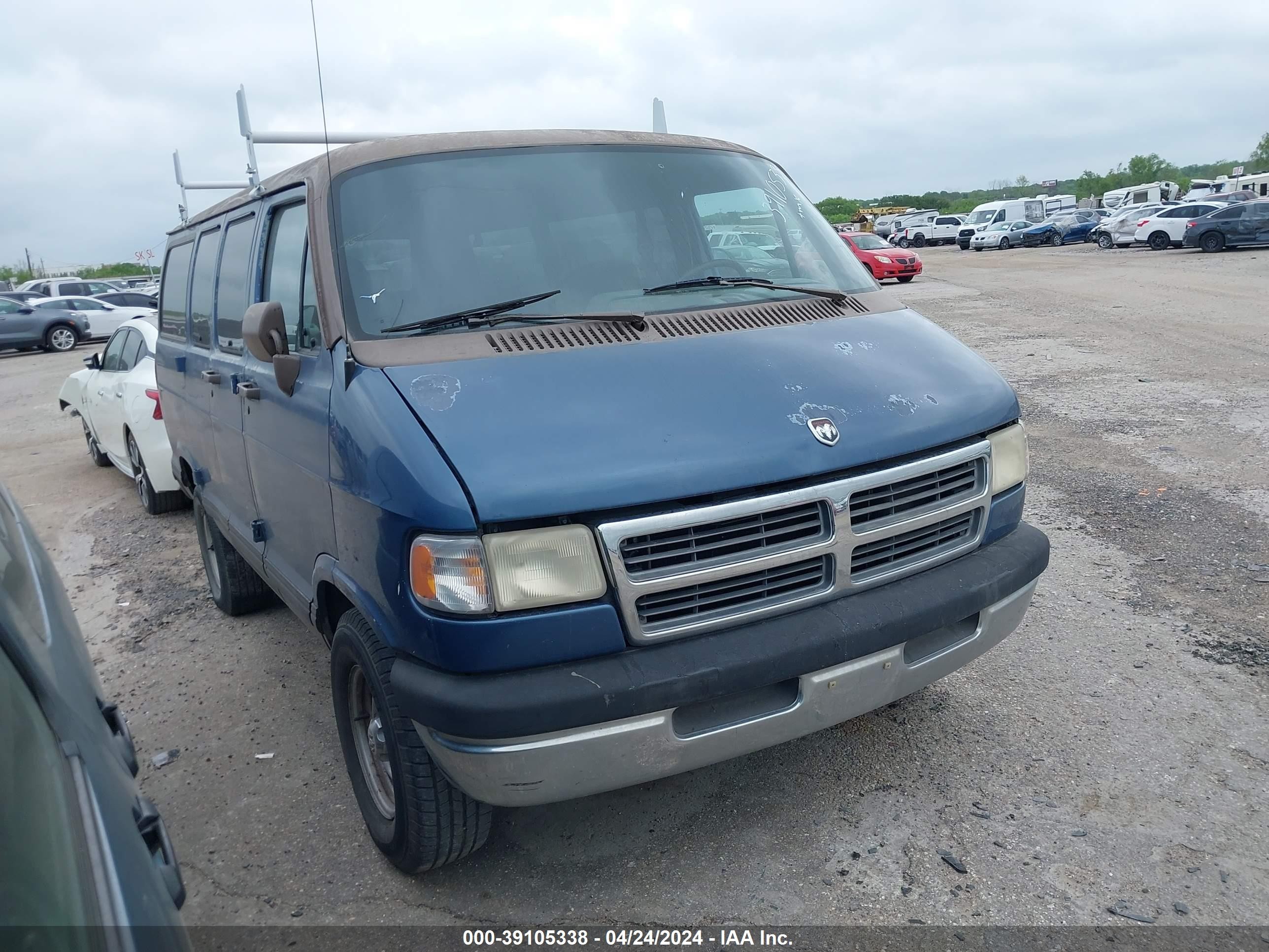 DODGE RAM VAN 1996 2b4hb15x0tk146777