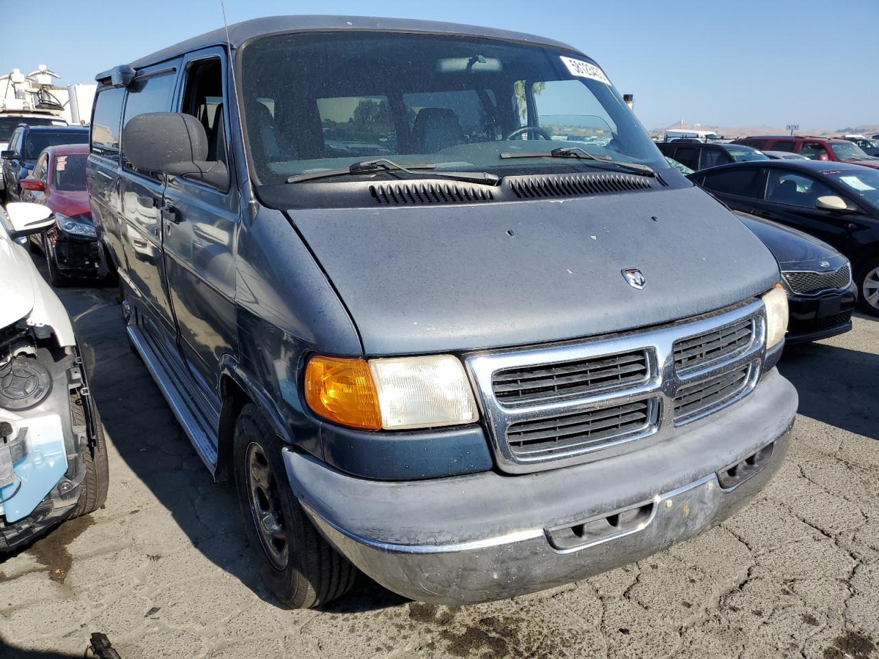 DODGE RAM VAN 2000 2b5wb25z5yk119446