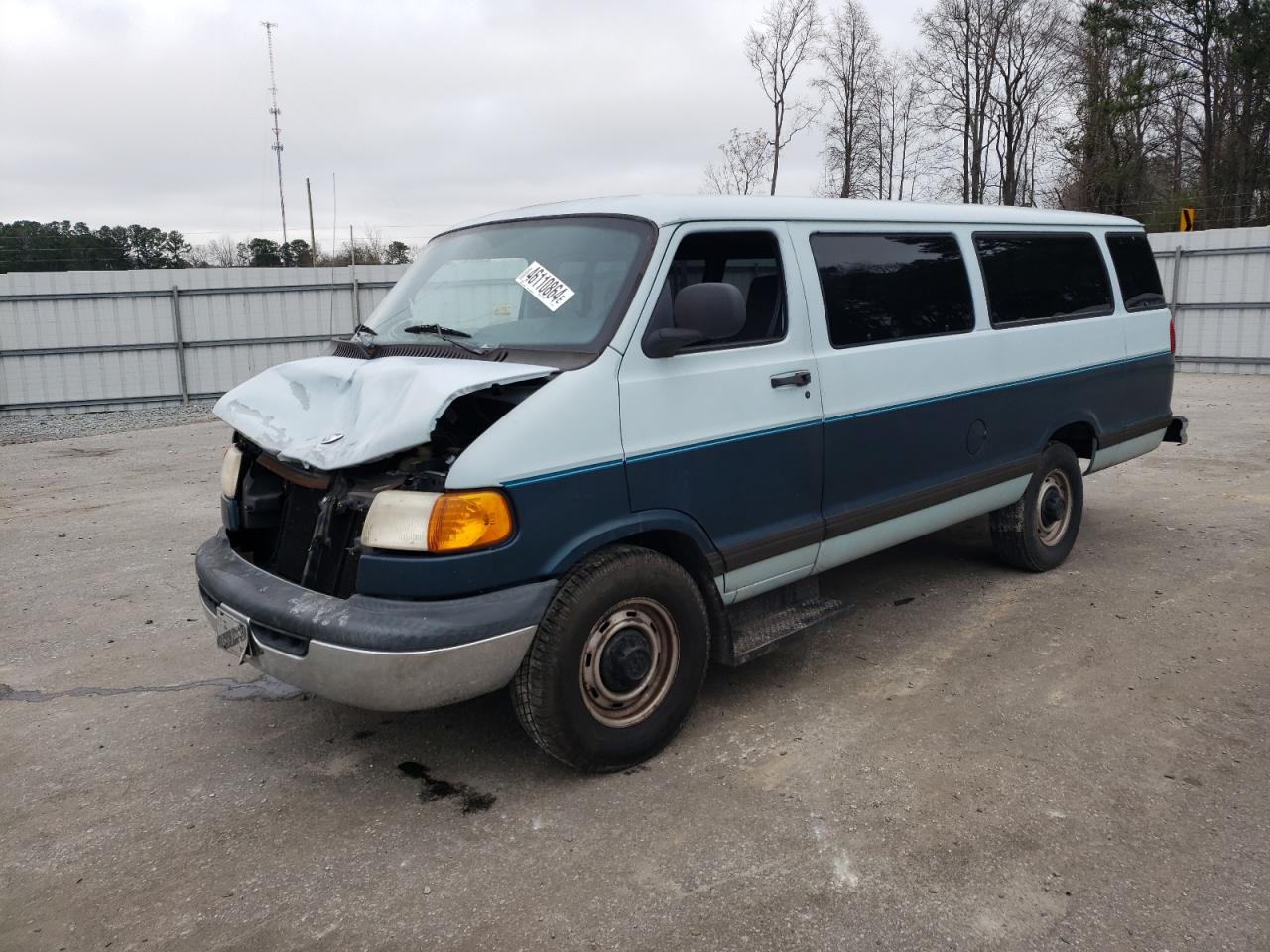 DODGE RAM VAN 1998 2b5wb35y8wk151639