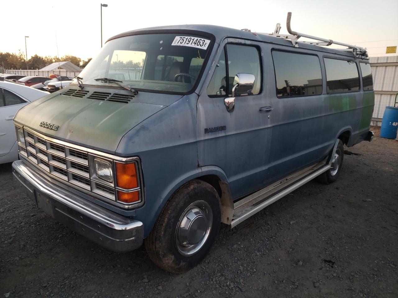 DODGE RAM VAN 1993 2b5wb35z3pk505321