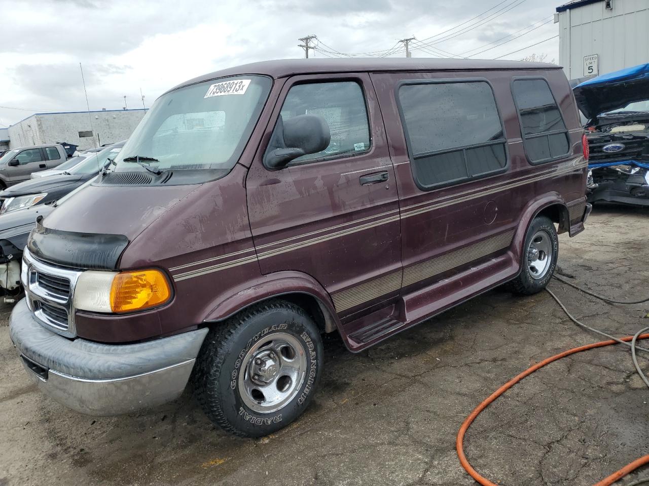 DODGE RAM VAN 1999 2b6hb11x5xk521811