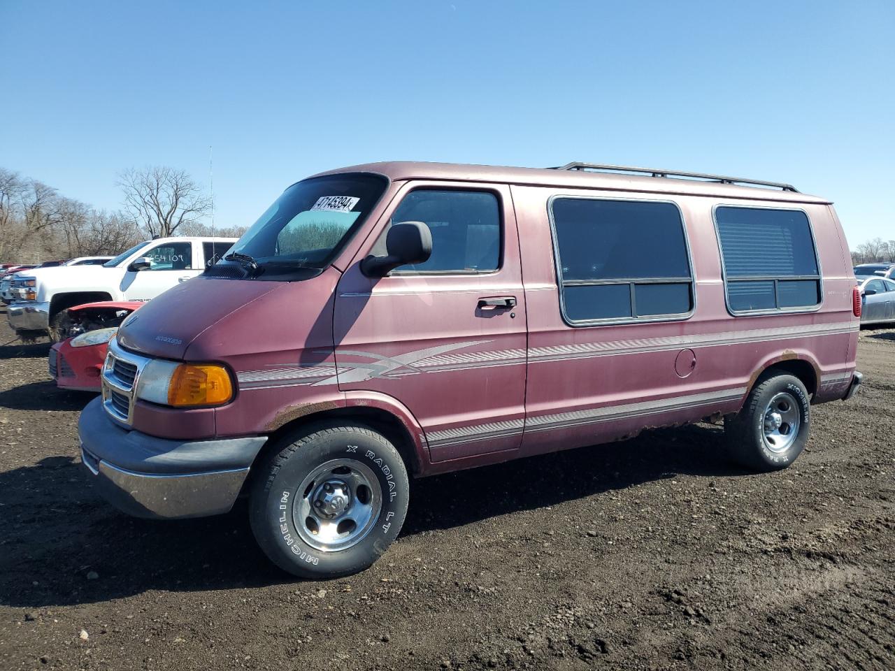 DODGE RAM VAN 1999 2b6hb11y3xk562737