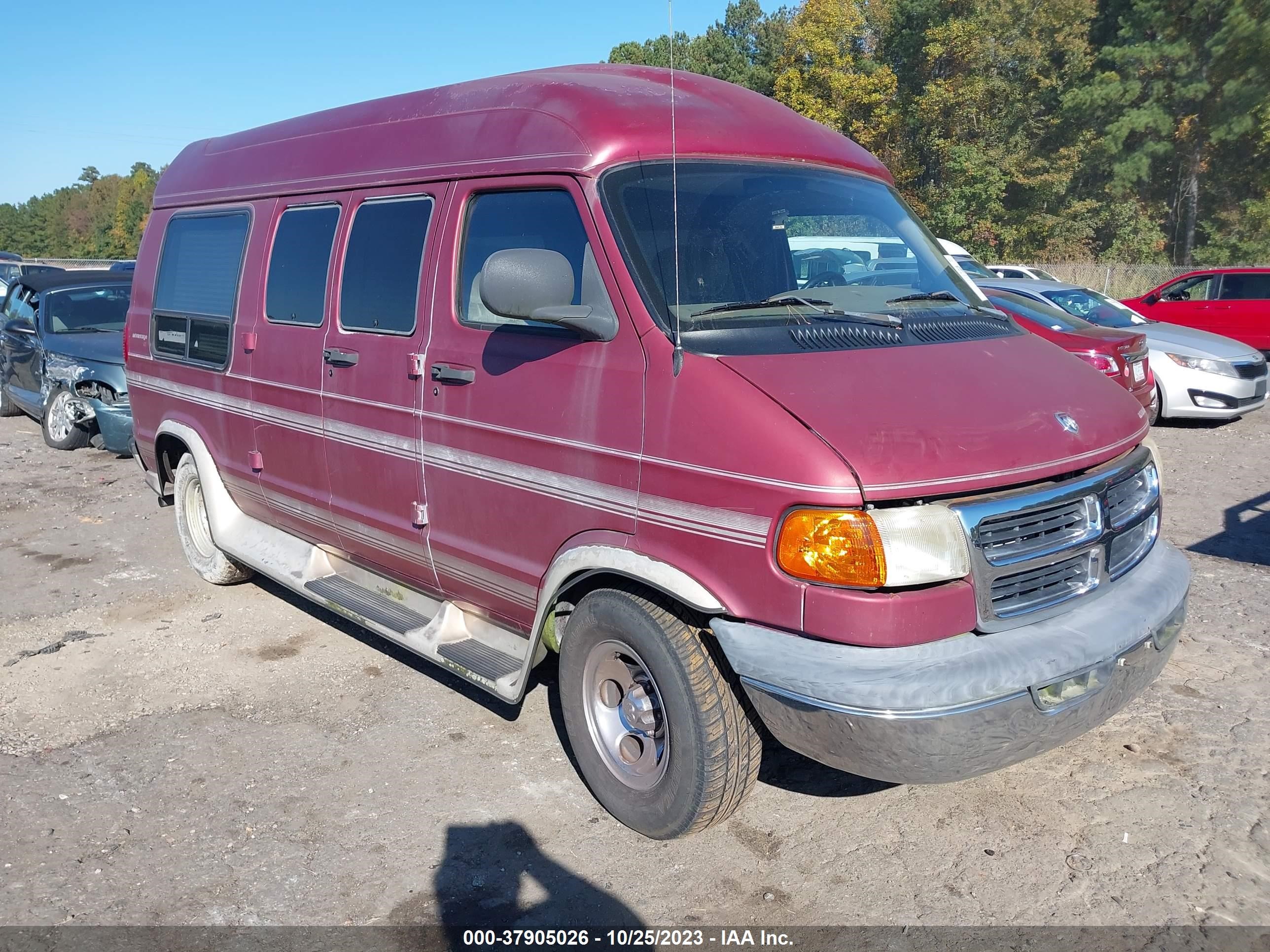 DODGE RAM VAN 1999 2b6hb11yxxk540413