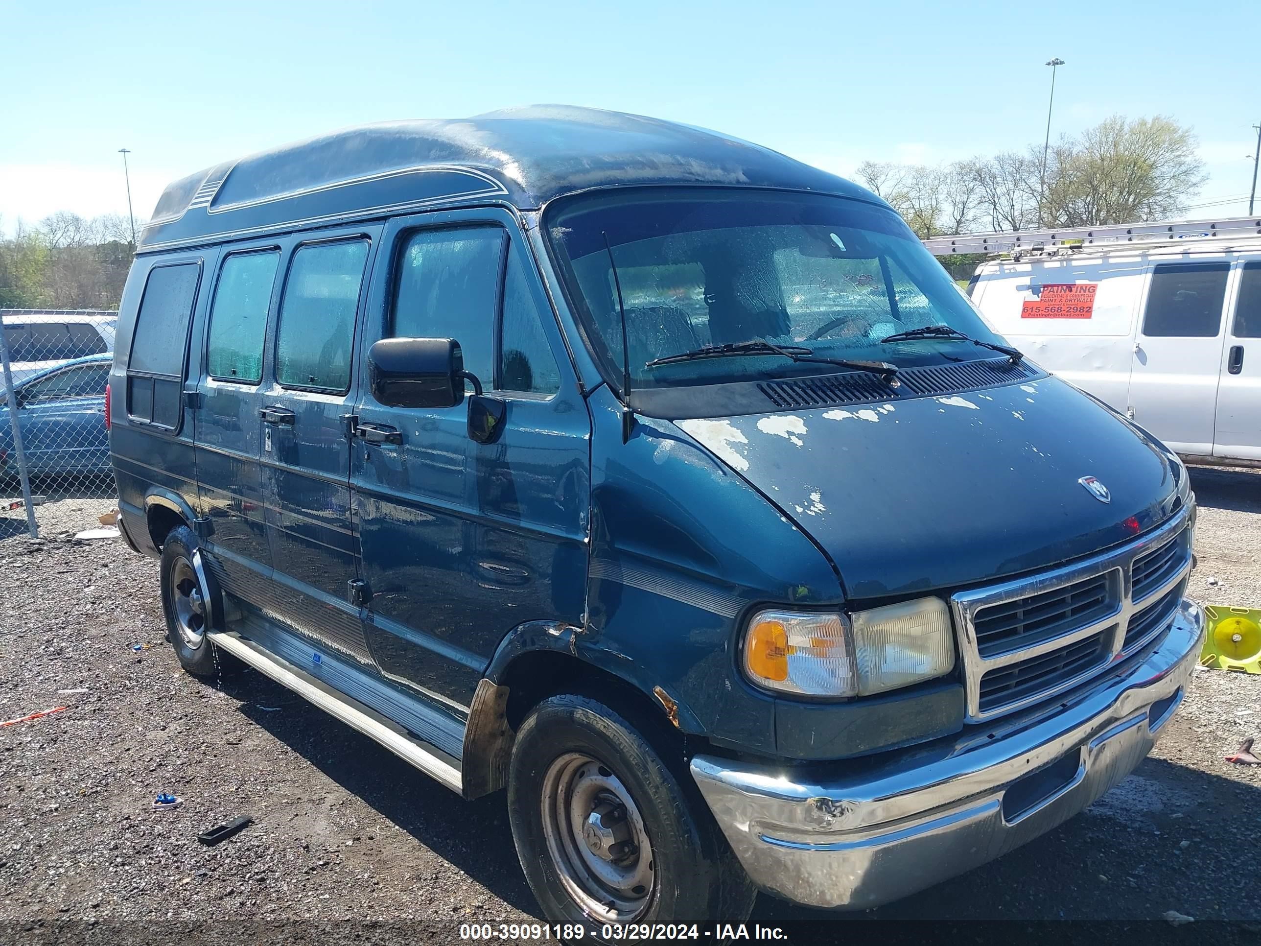 DODGE RAM VAN 1997 2b6hb21x2vk580513