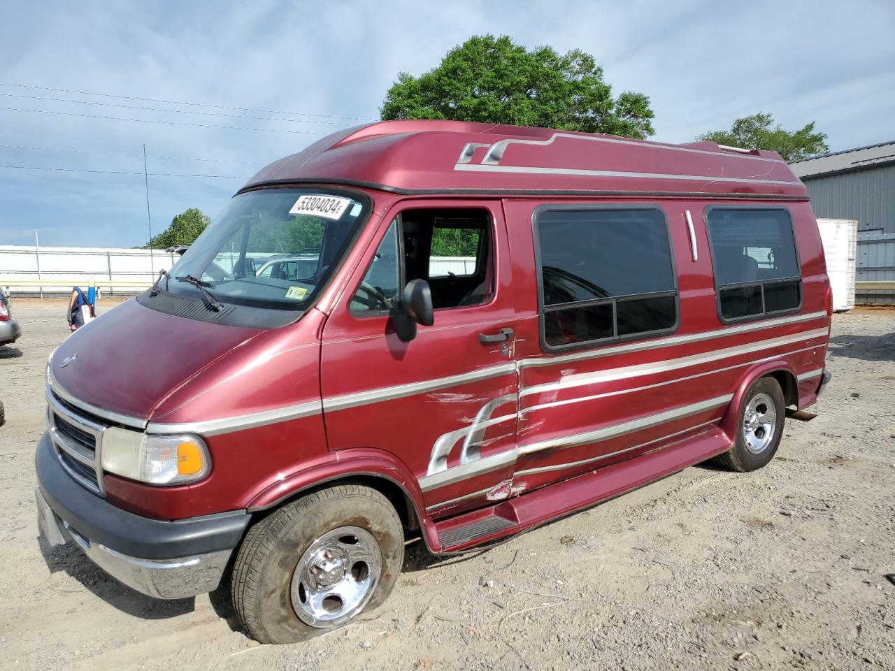 DODGE RAM VAN 1996 2b6hb21z9tk146345