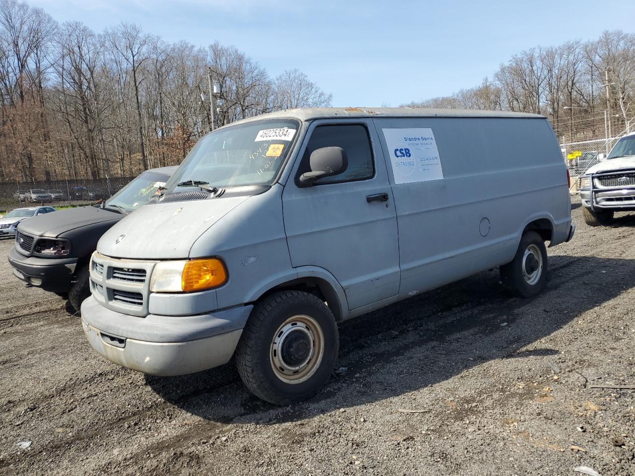 DODGE RAM VAN 1999 2b7jb21y3xk576625