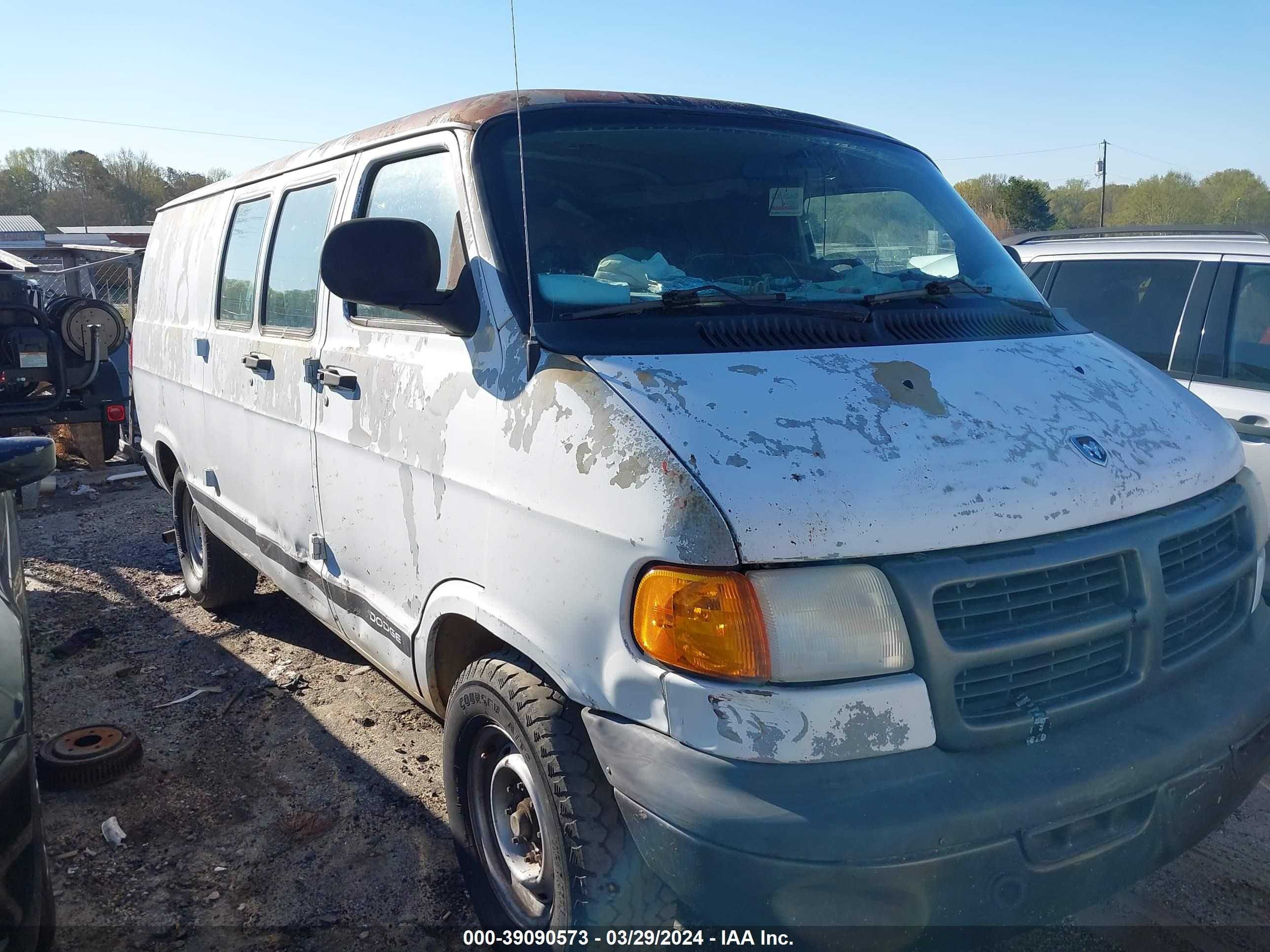 DODGE RAM VAN 2002 2b7jb21y42k106144