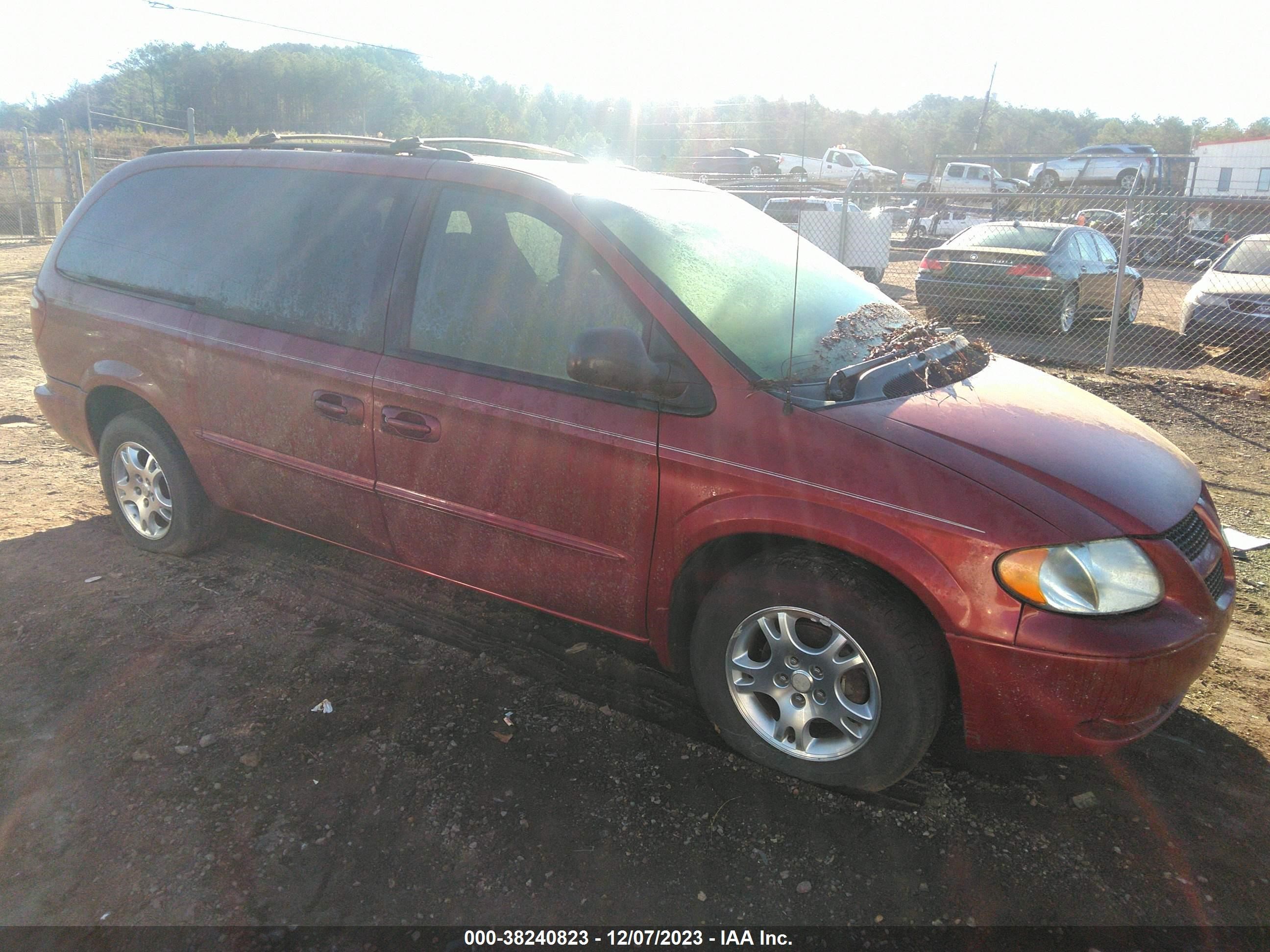 DODGE CARAVAN 2002 2b8gp74lx2r641264