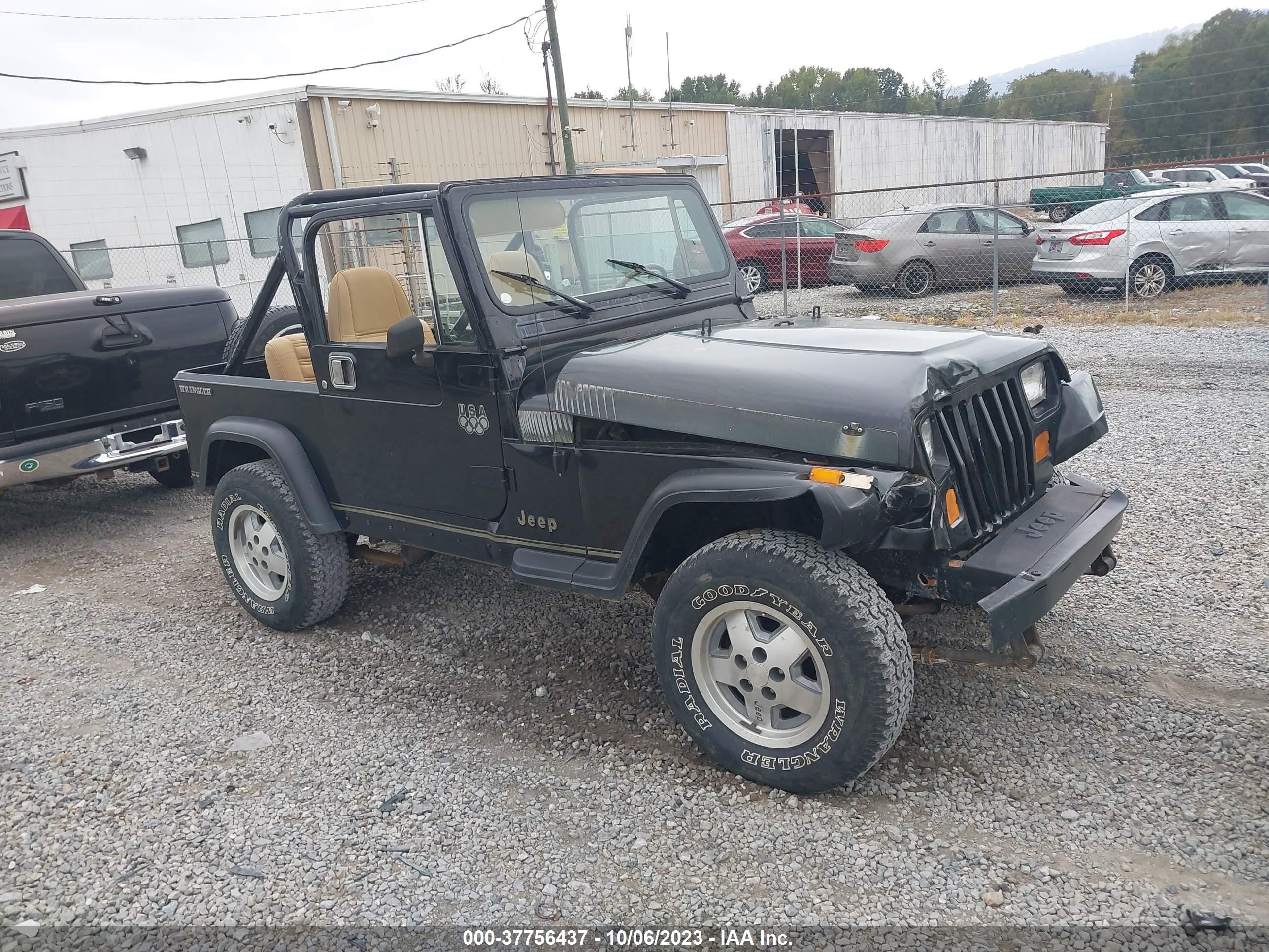 JEEP WRANGLER 1988 2bccv8113jb519887