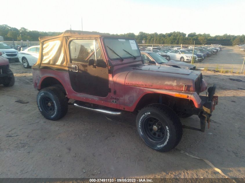 JEEP WRANGLER 1988 2bccv81k7jb511428