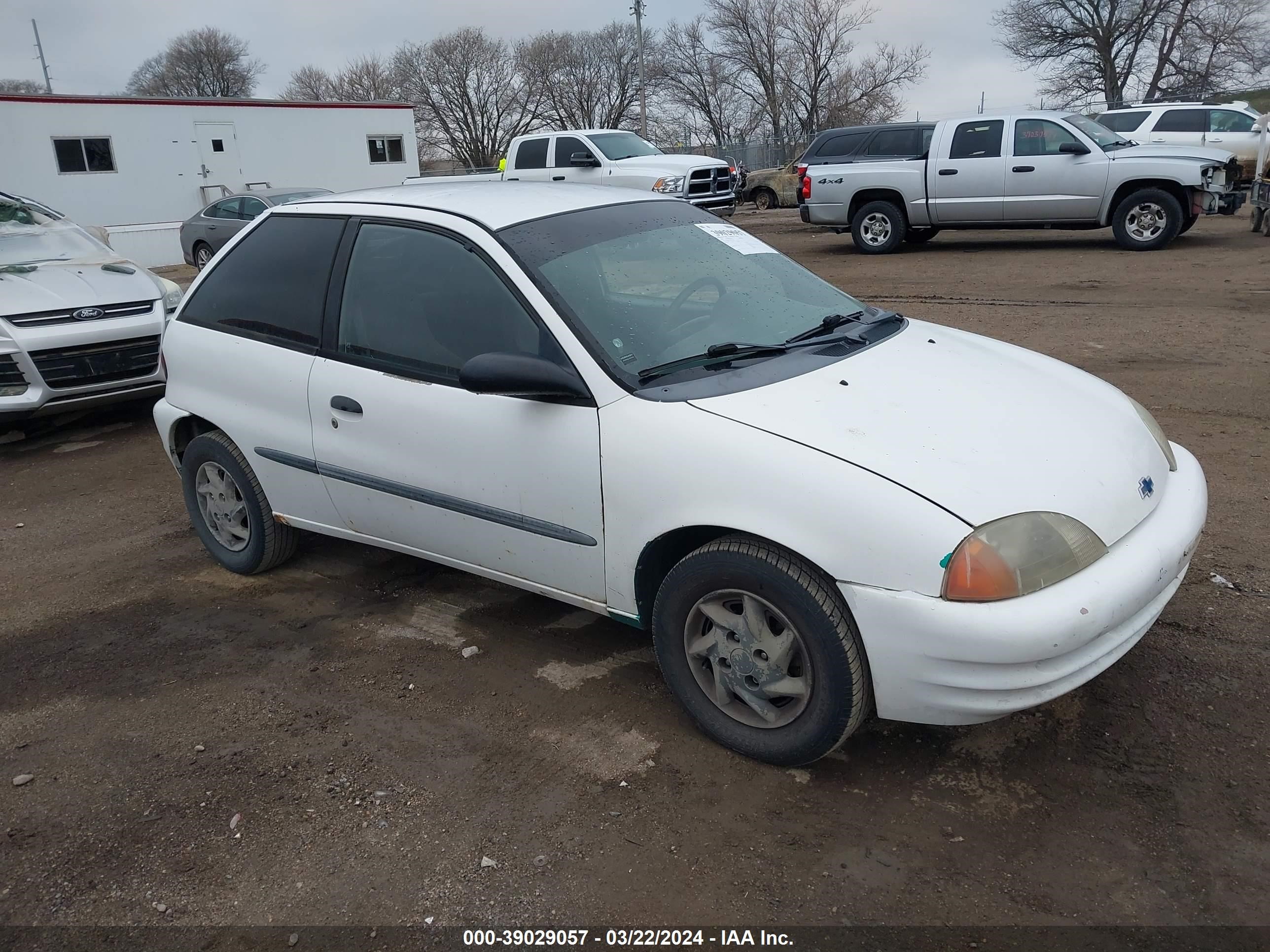 CHEVROLET METRO 1999 2c1mr2225x6711290