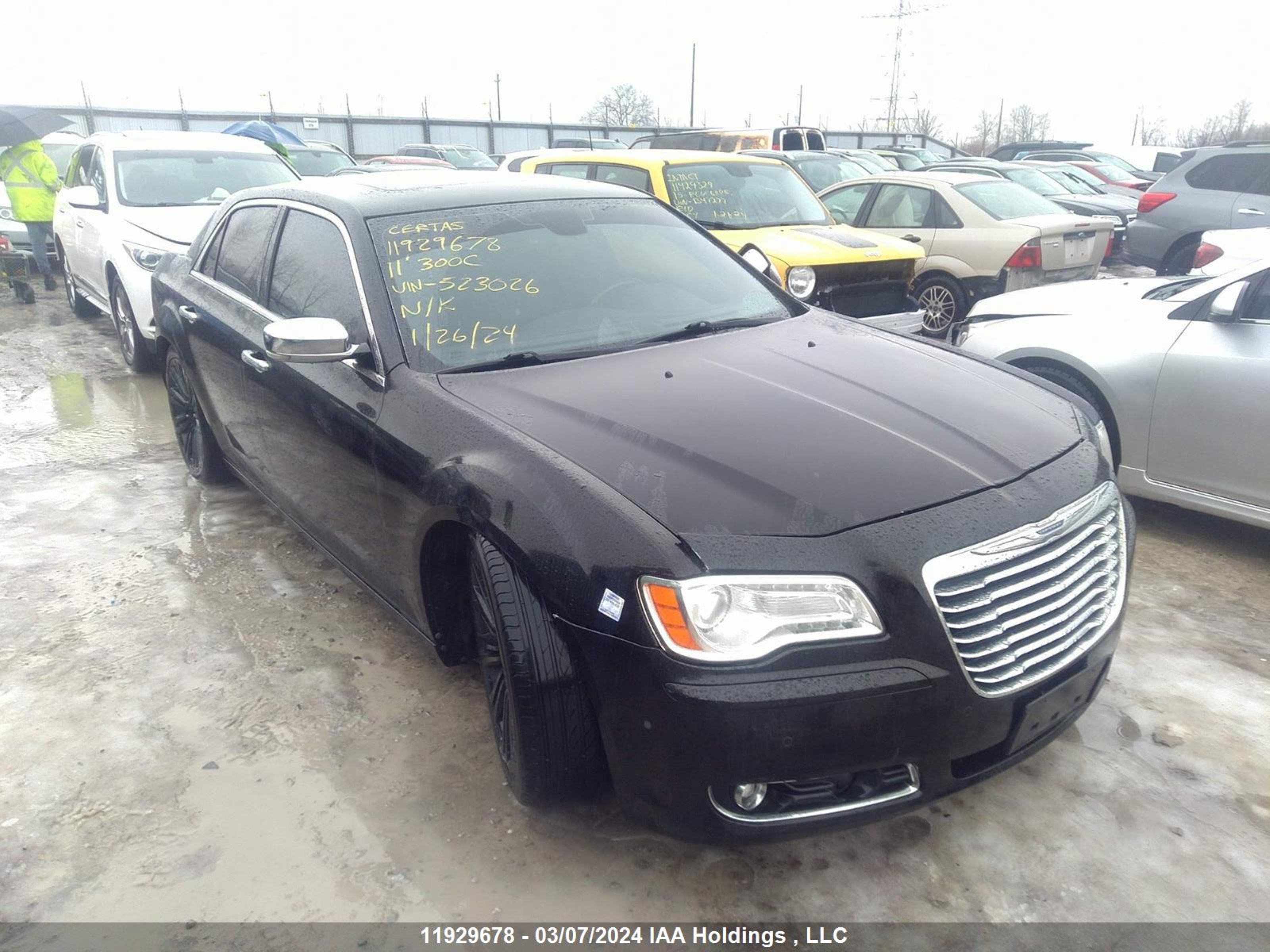 CHRYSLER 300C 2011 2c3ca6ct4bh523026