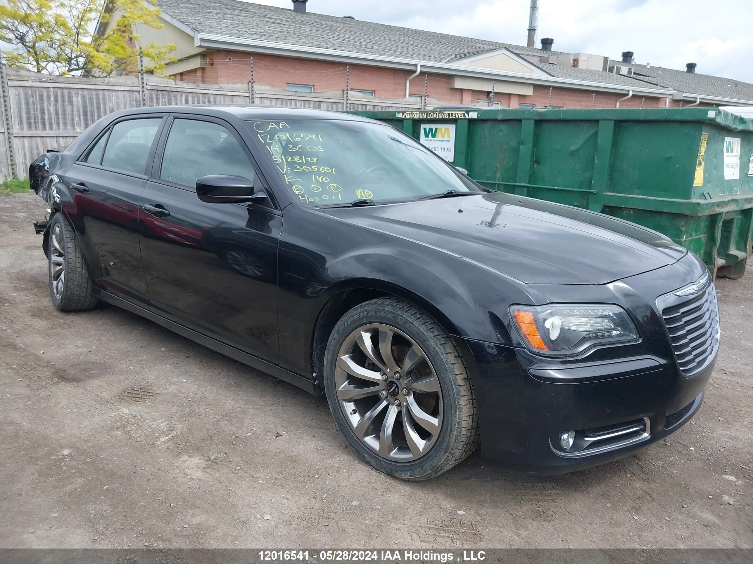 CHRYSLER 300 2014 2c3ccabgxeh305601