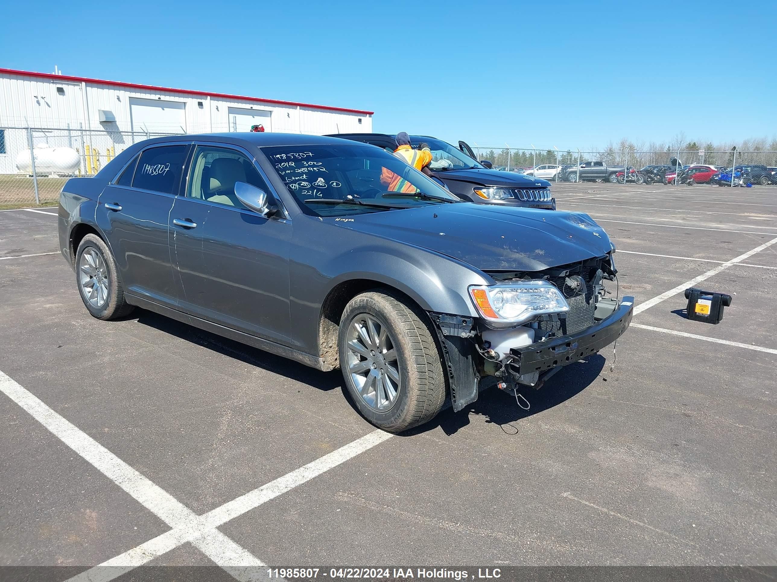 CHRYSLER 300 2012 2c3ccacgxch228952