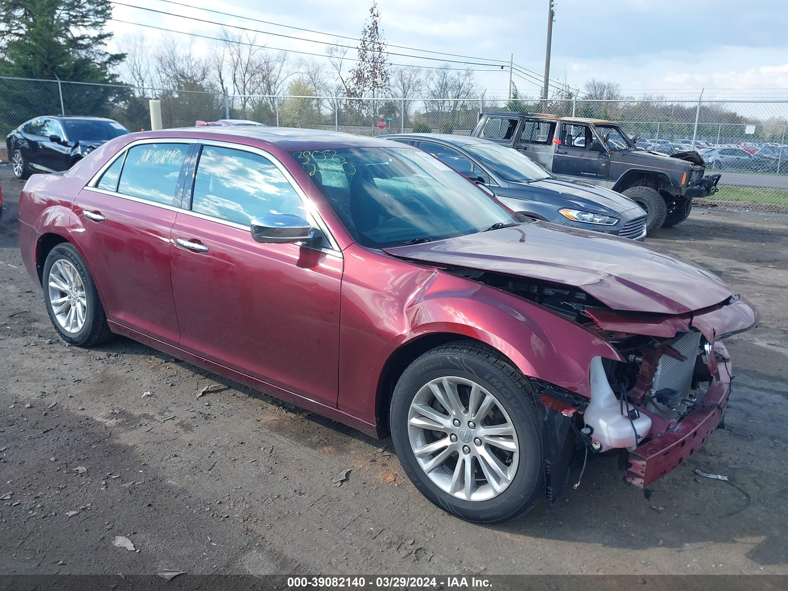 CHRYSLER 300C 2017 2c3ccaet8hh521721