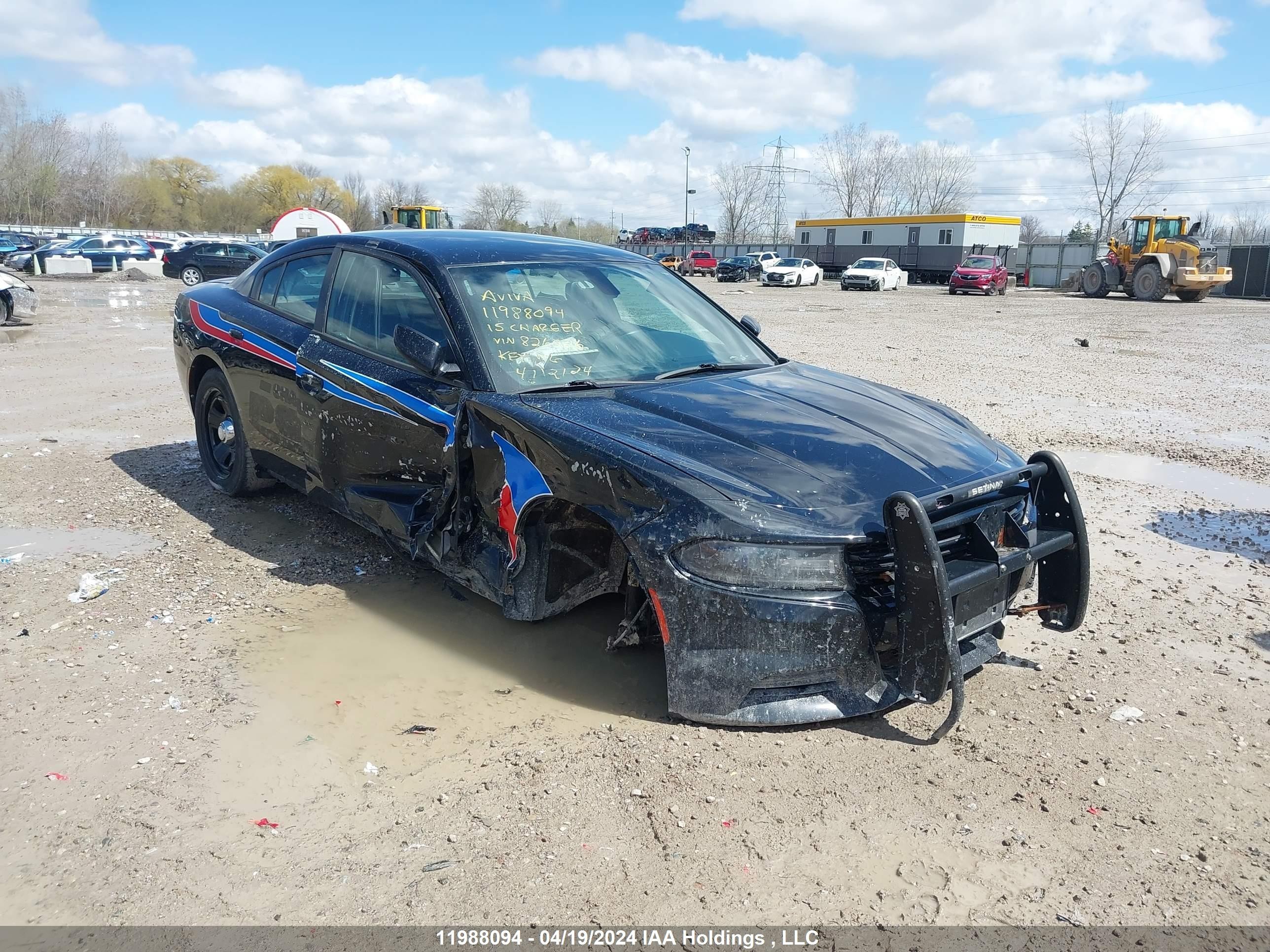 DODGE CHARGER 2015 2c3cdxatxfh826026