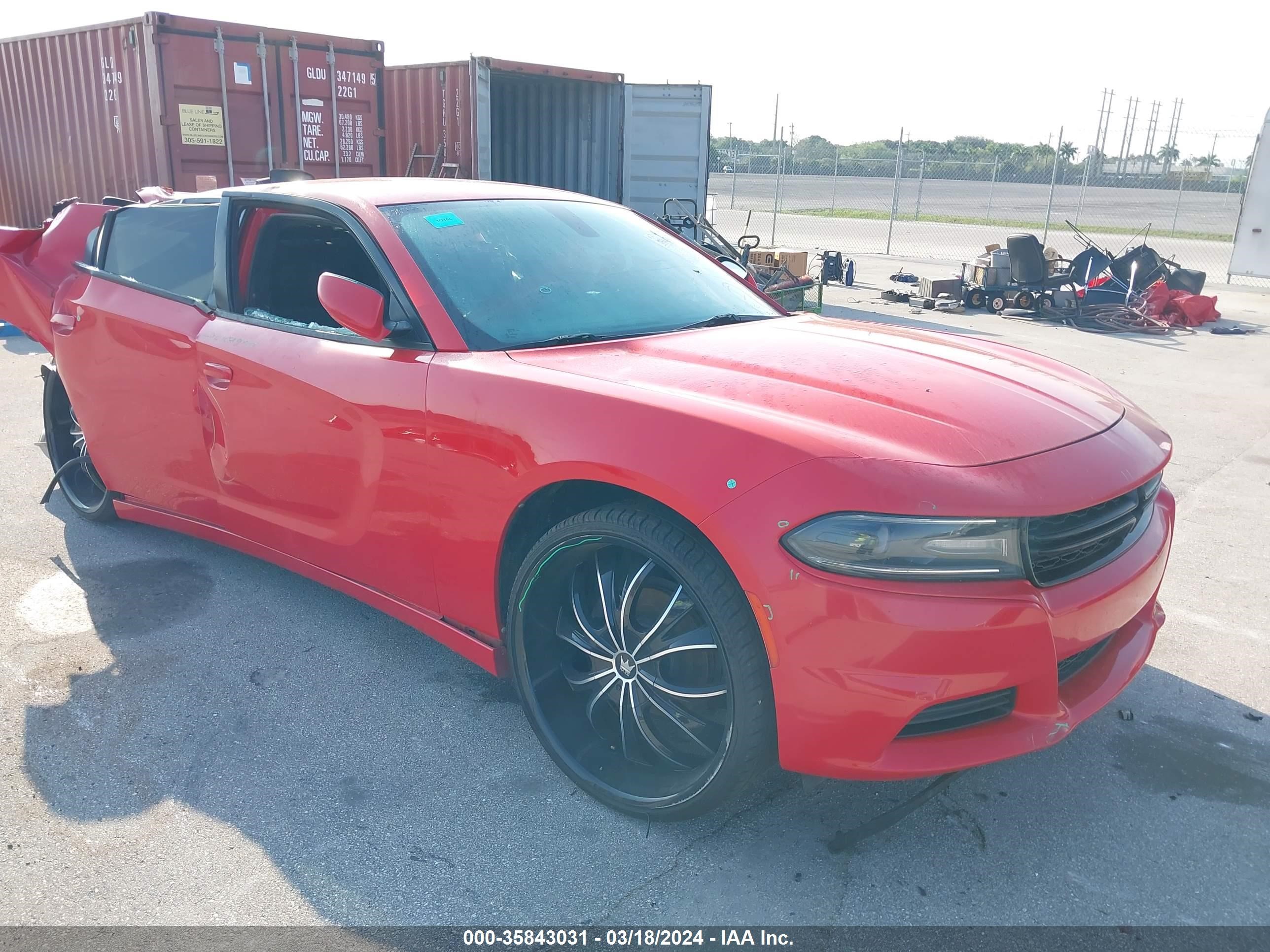 DODGE CHARGER 2018 2c3cdxbg6jh180347